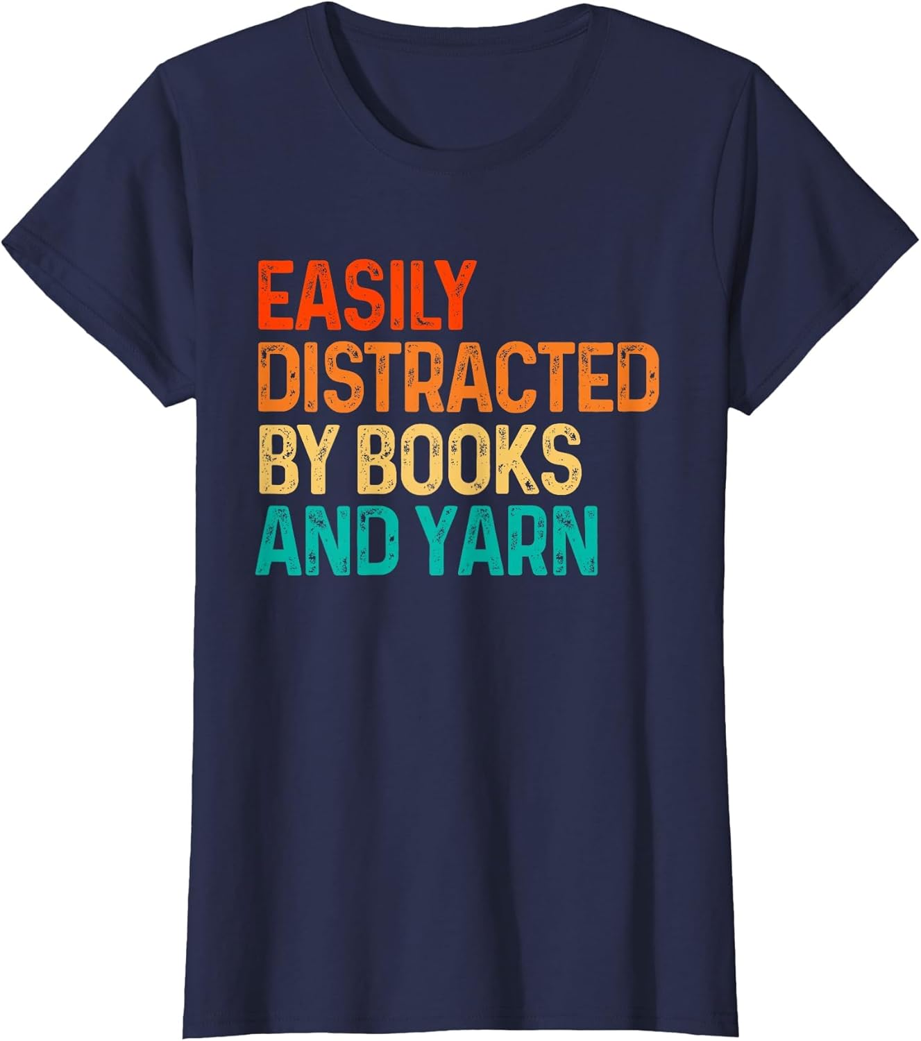Easily Distracted by Books and Yarn Knitting