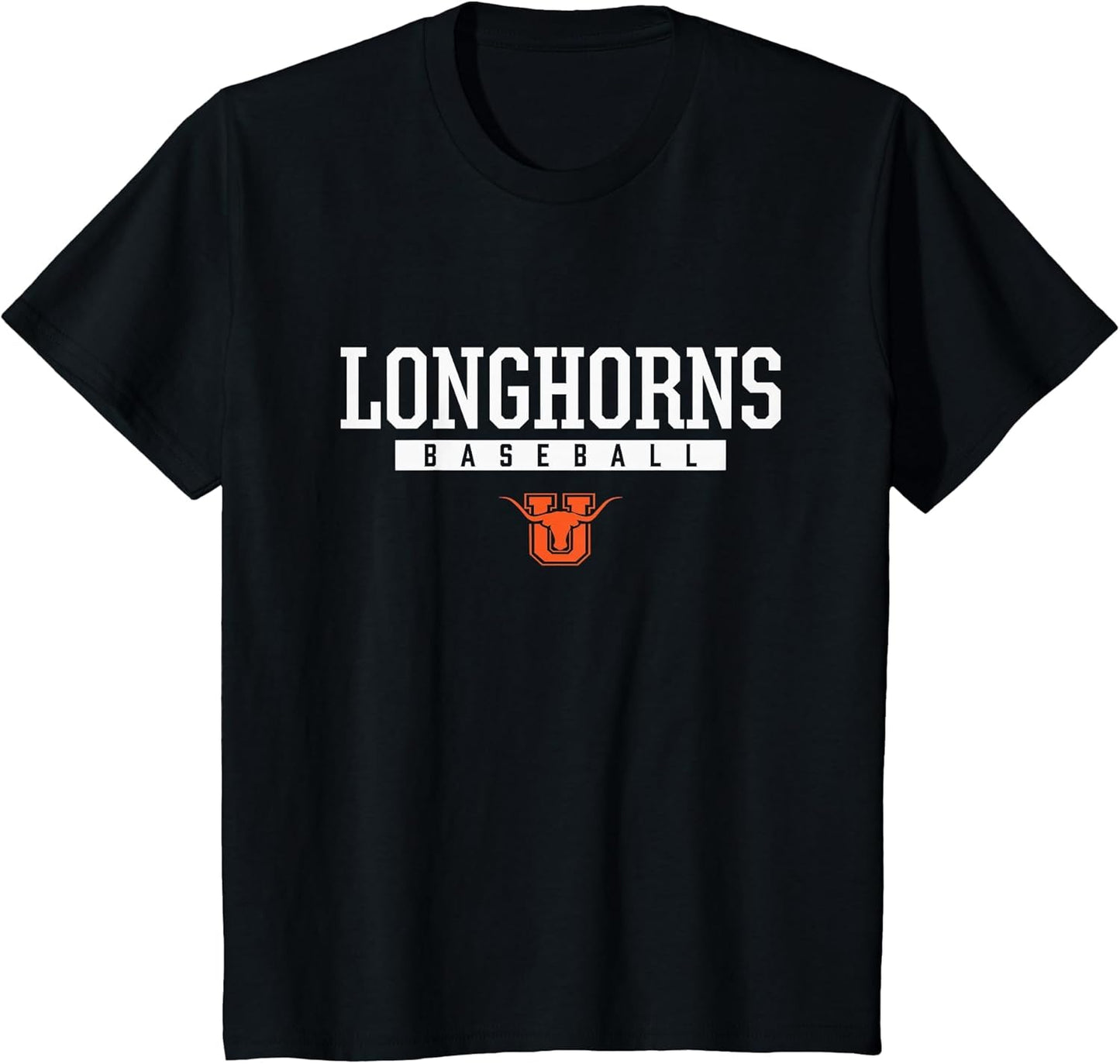 United Longhorns Logo Baseball HS