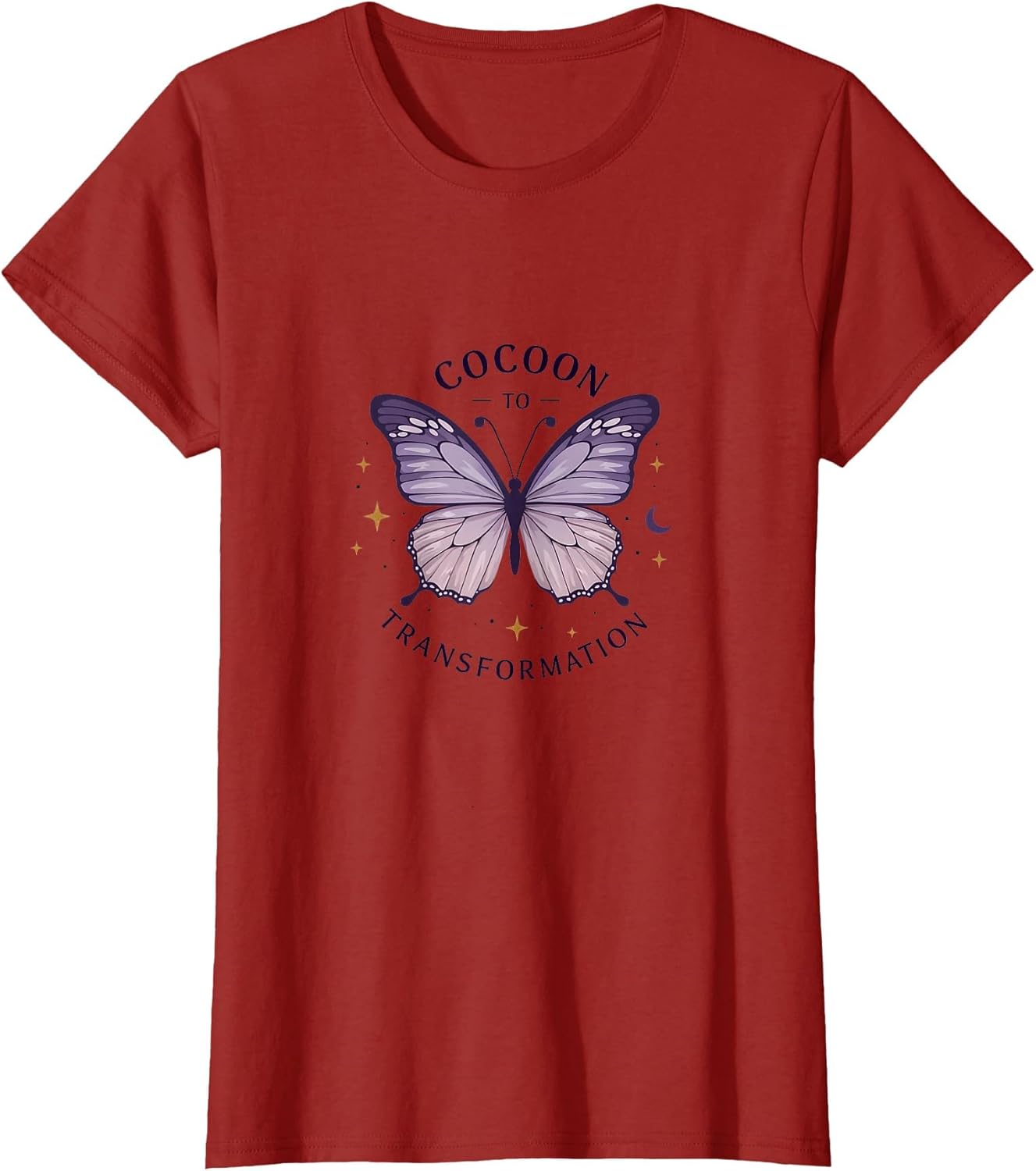 Cocoon to Queen Transformation Butterfly Design