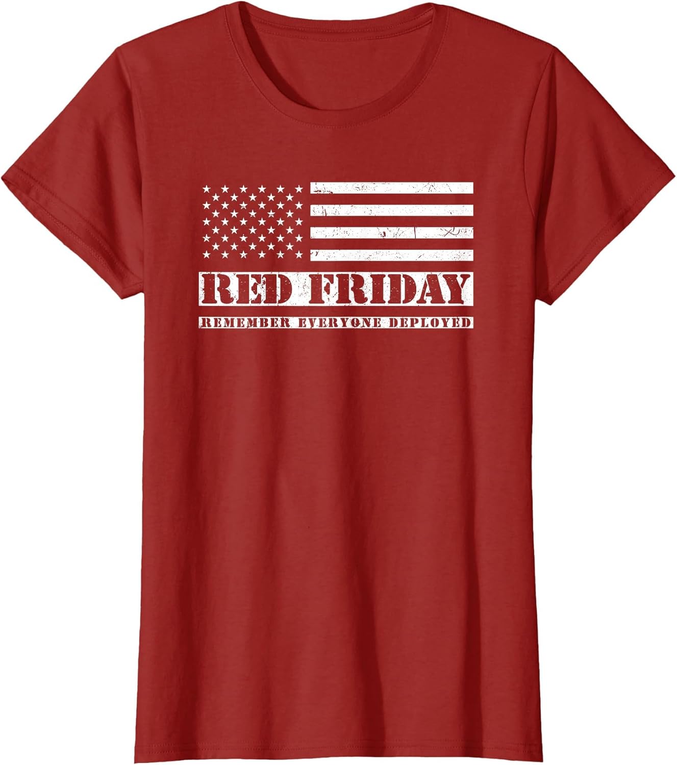 RED Friday Remember Everyone Deployed RED