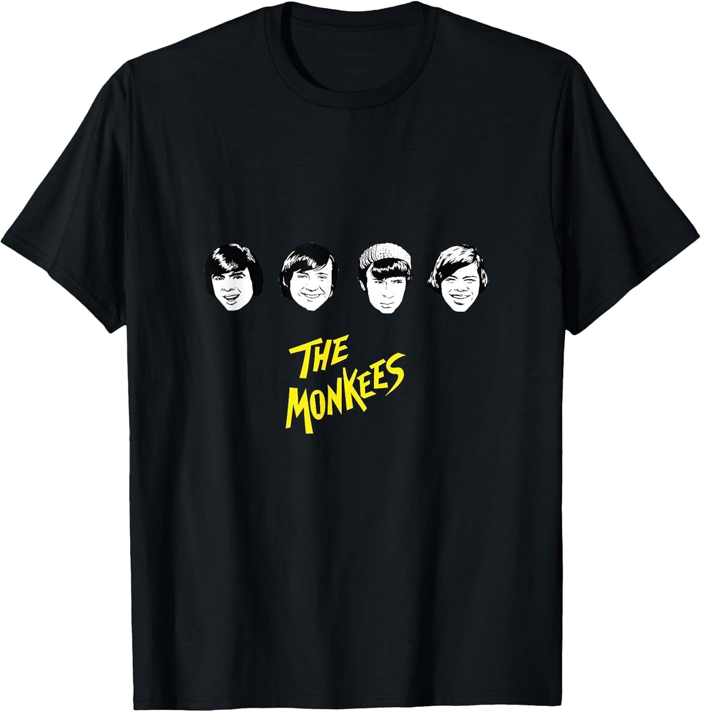 The Monkees B&W Faces