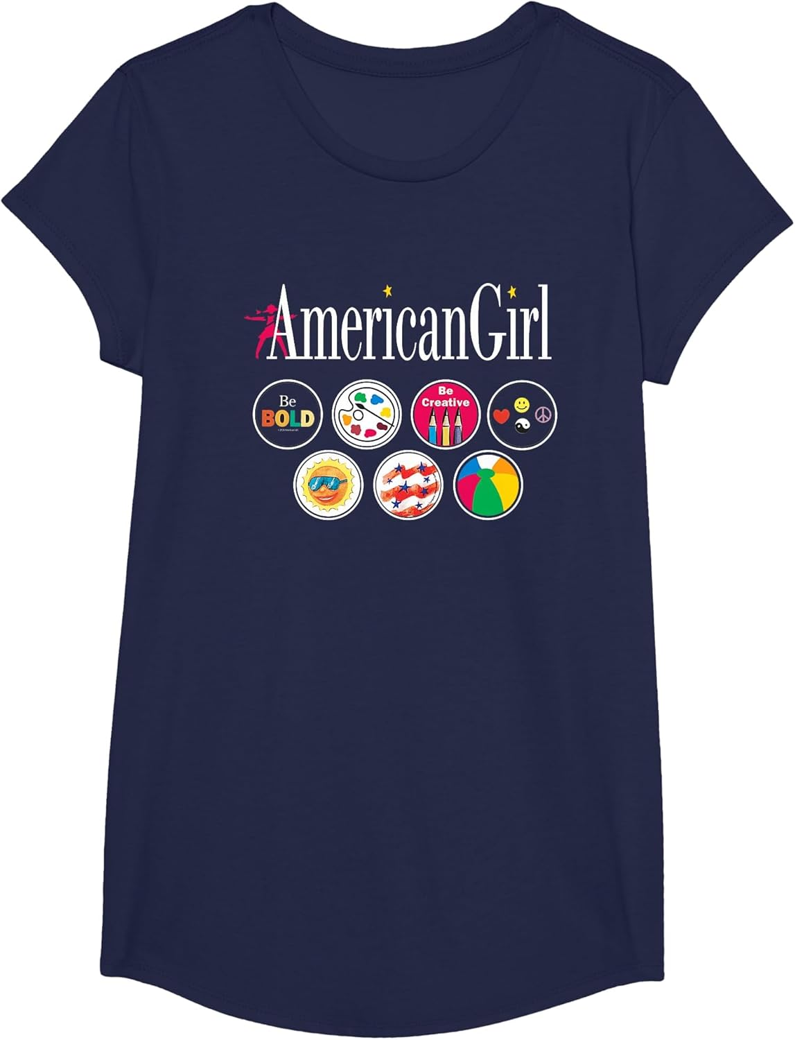 American Girl - Logo & Grin Pins