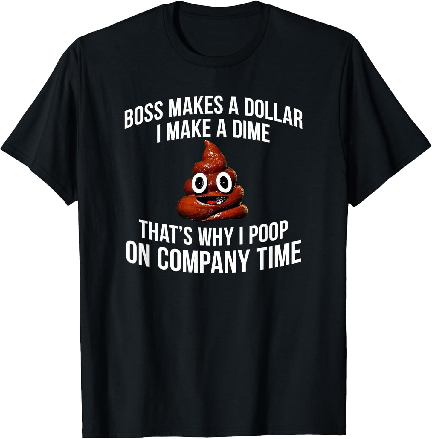Funny Poop on Company Time Office