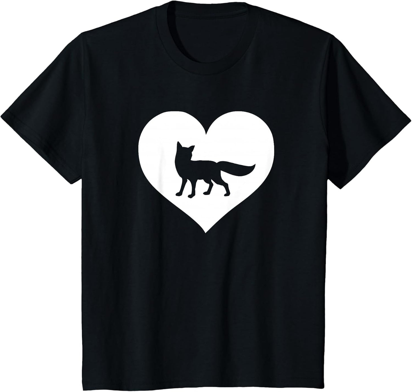 A Cute Purple or Pink Fox , Youth, Black, Large