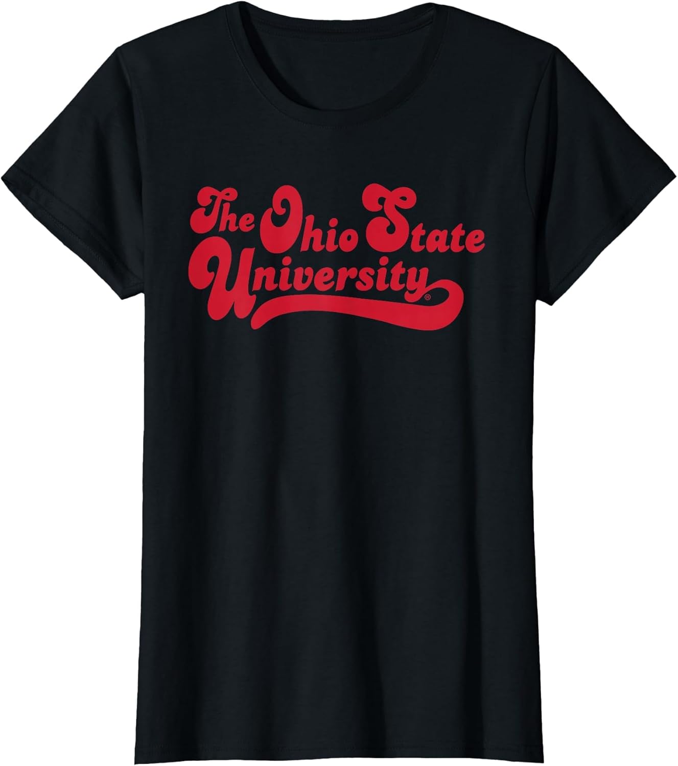 Ohio State Buckeyes Groovy Logo Black