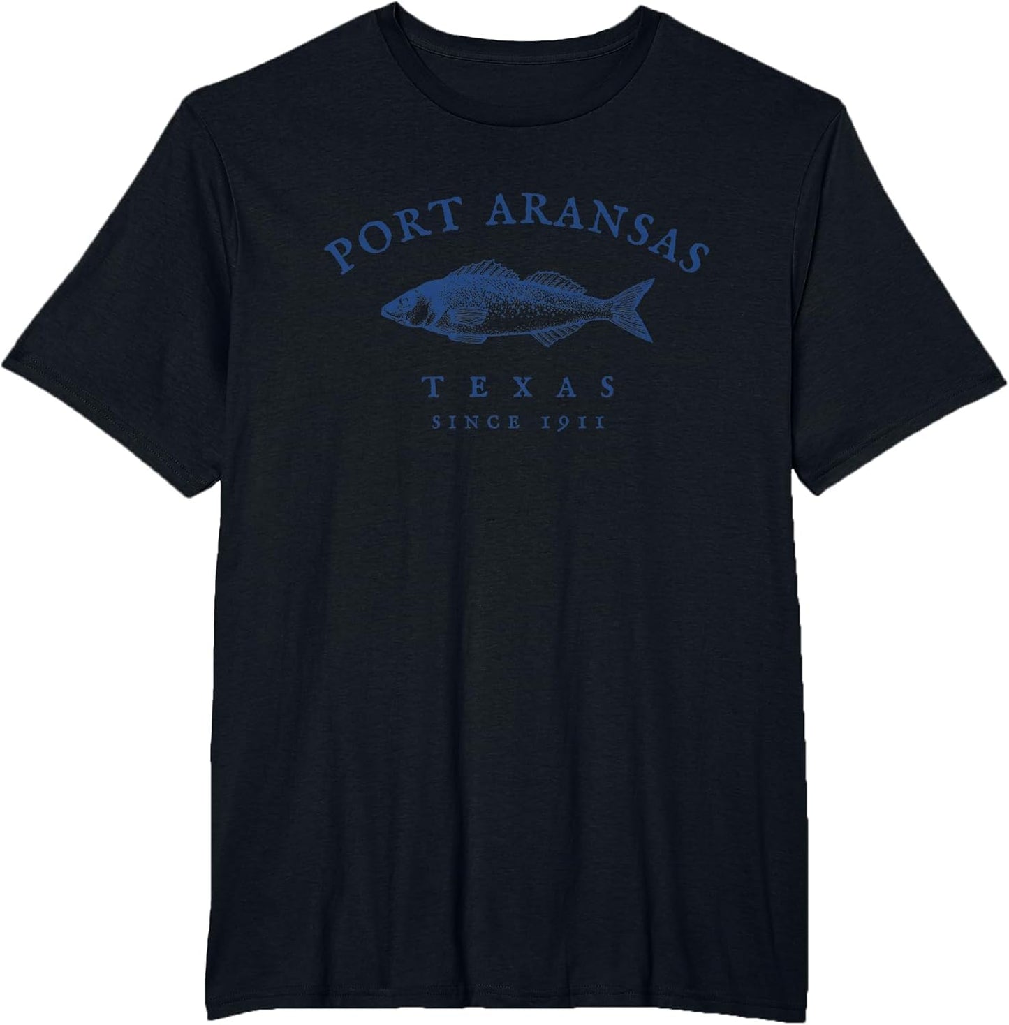 Retro Port Aransas Texas Fishing