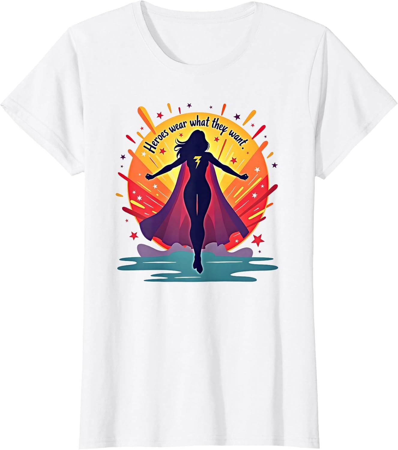 Superhero Shirt - Heroes Wear What They Want