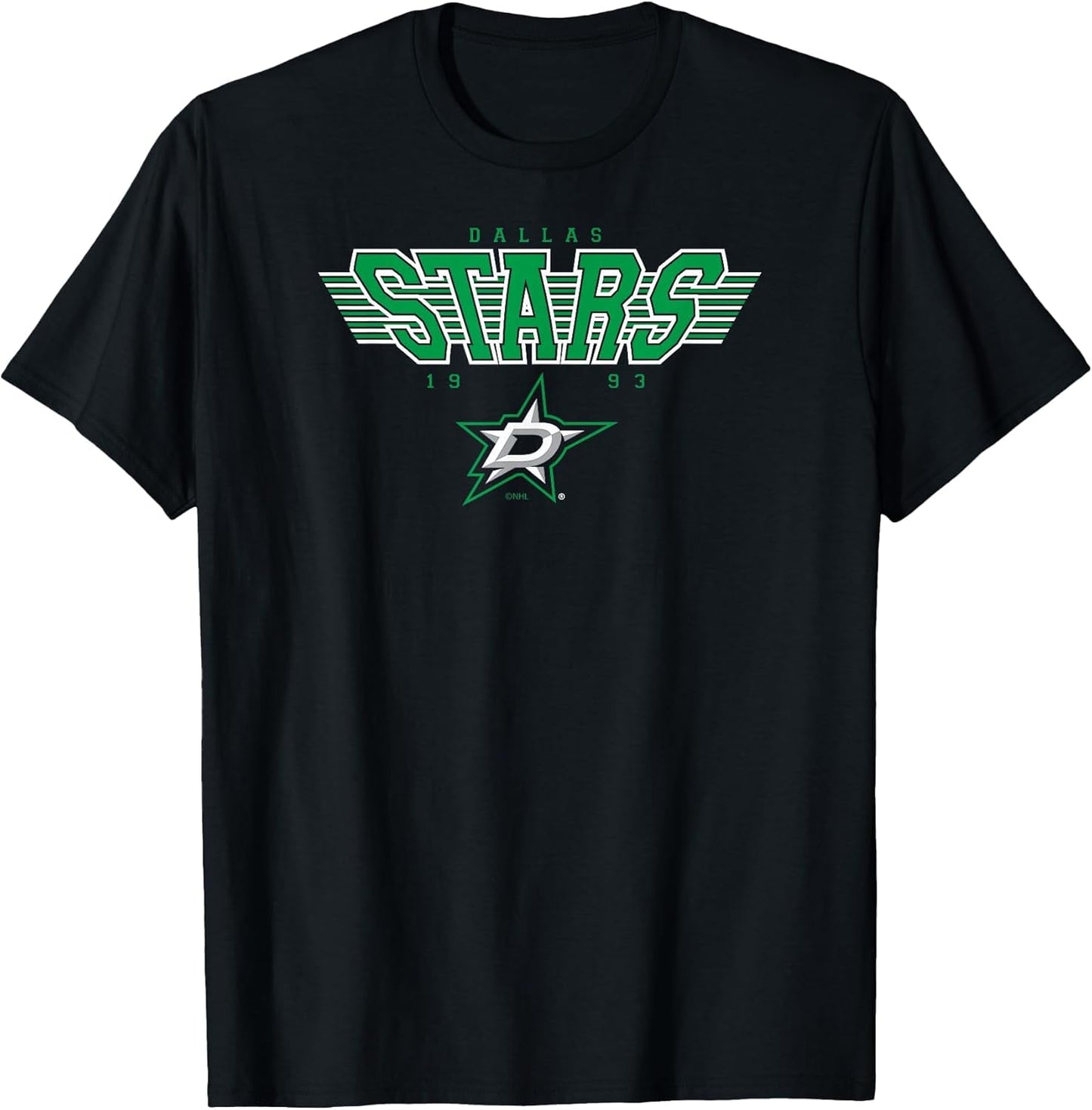 Dallas Stars Laser Black Officially Licensed