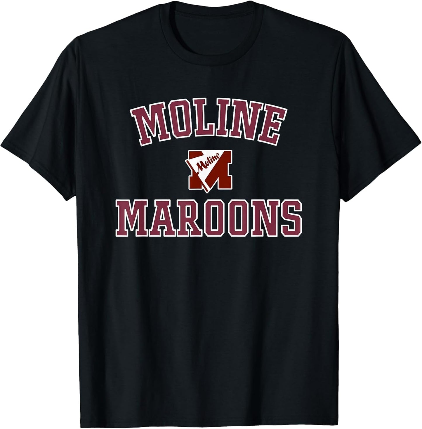 Moline Maroons Logo Varsity HS