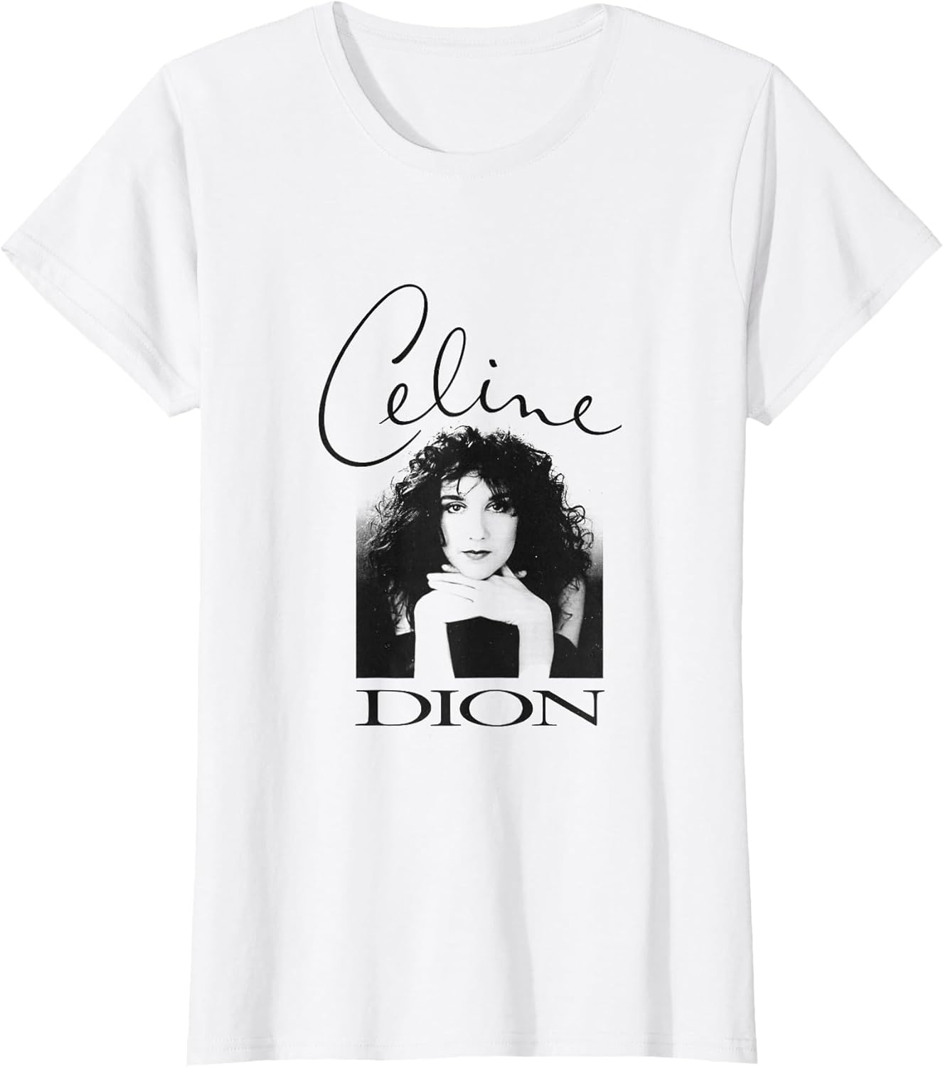 Official Celine Dion Black and White Photo