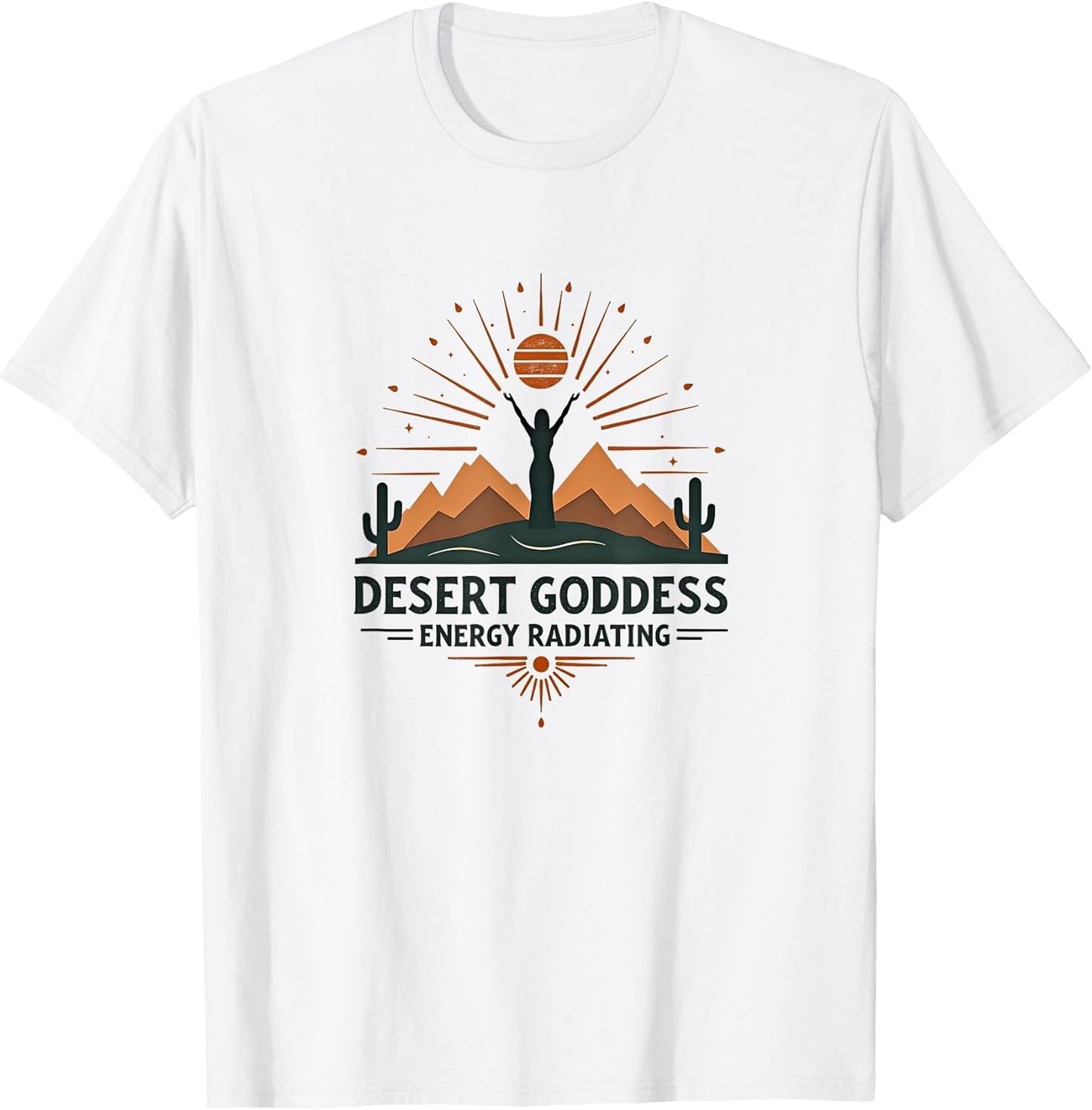 Desert Goddess Energy Radiating Mexico Design