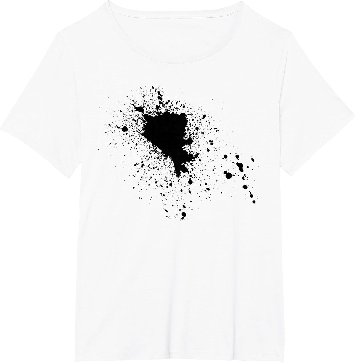 Cool Black Ink Splatter Paint Splat Splash