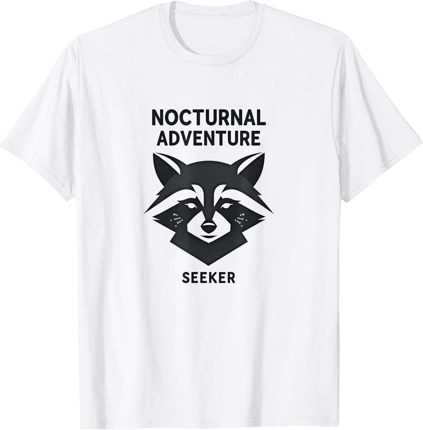 Nocturnal Adventure Seeker Raccoon Design
