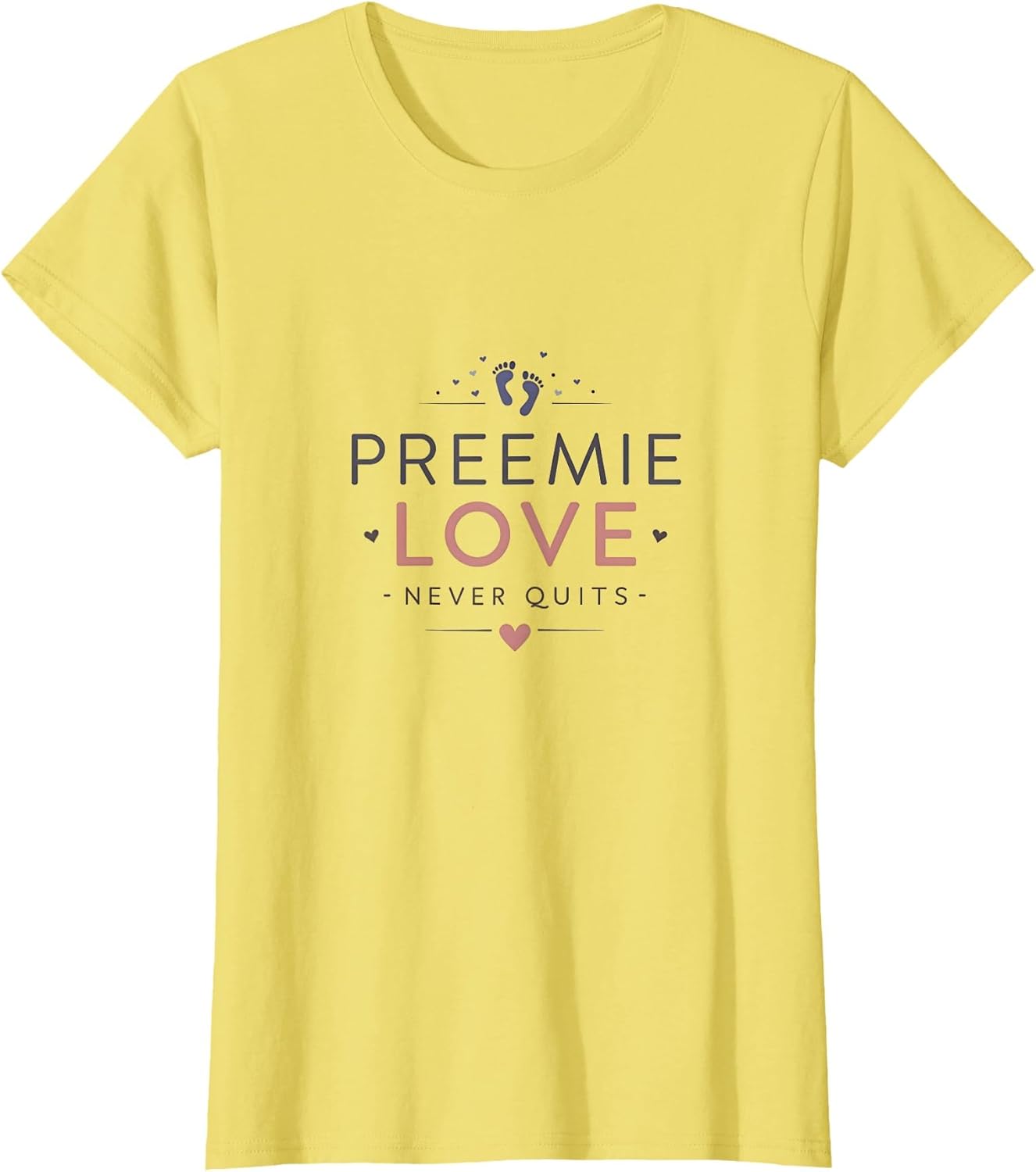 Preemie Love Never Quits NICU Valentine Design