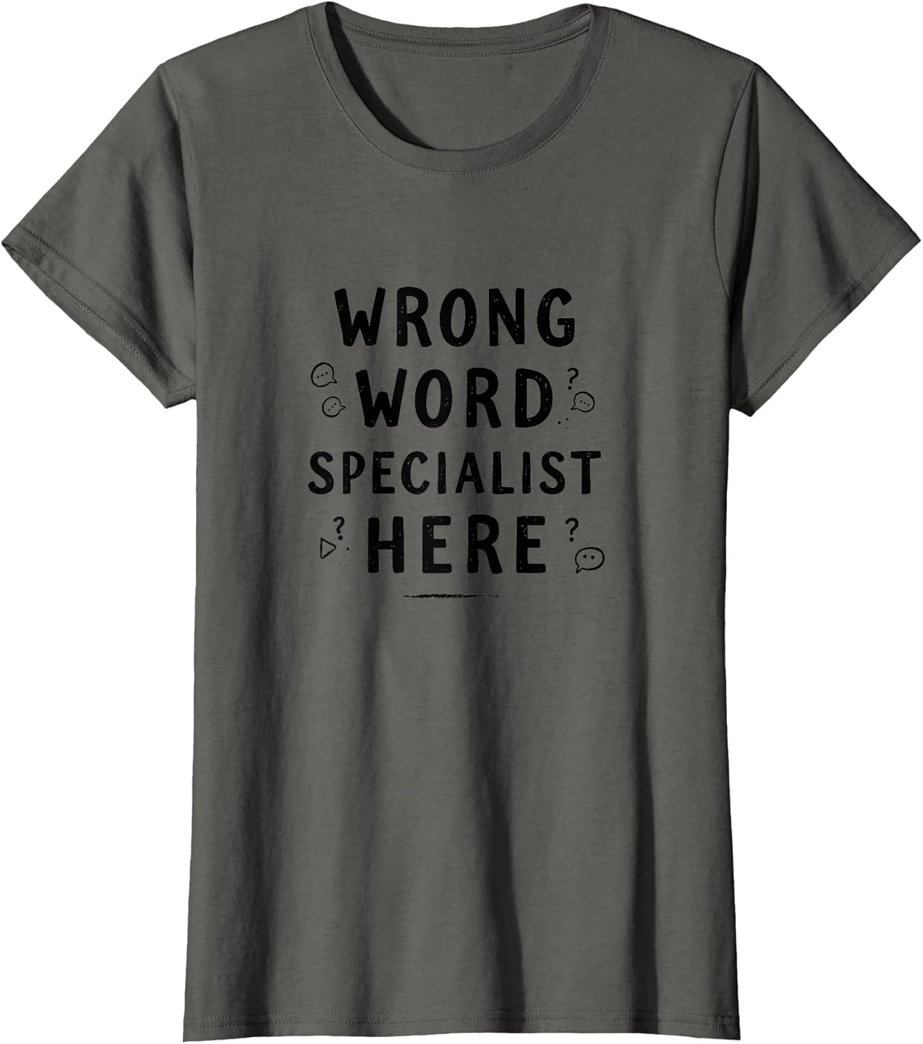 Wrong Word Specialist Here Funny Grammar Design