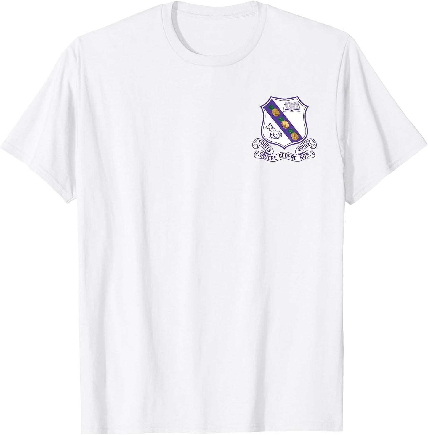 Kingston College Fortis Forever Pocket Logo