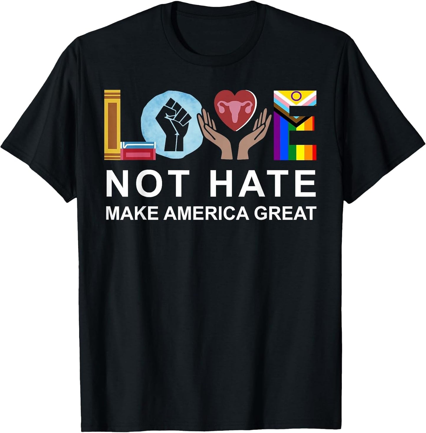 Love Not Hate Make America Great