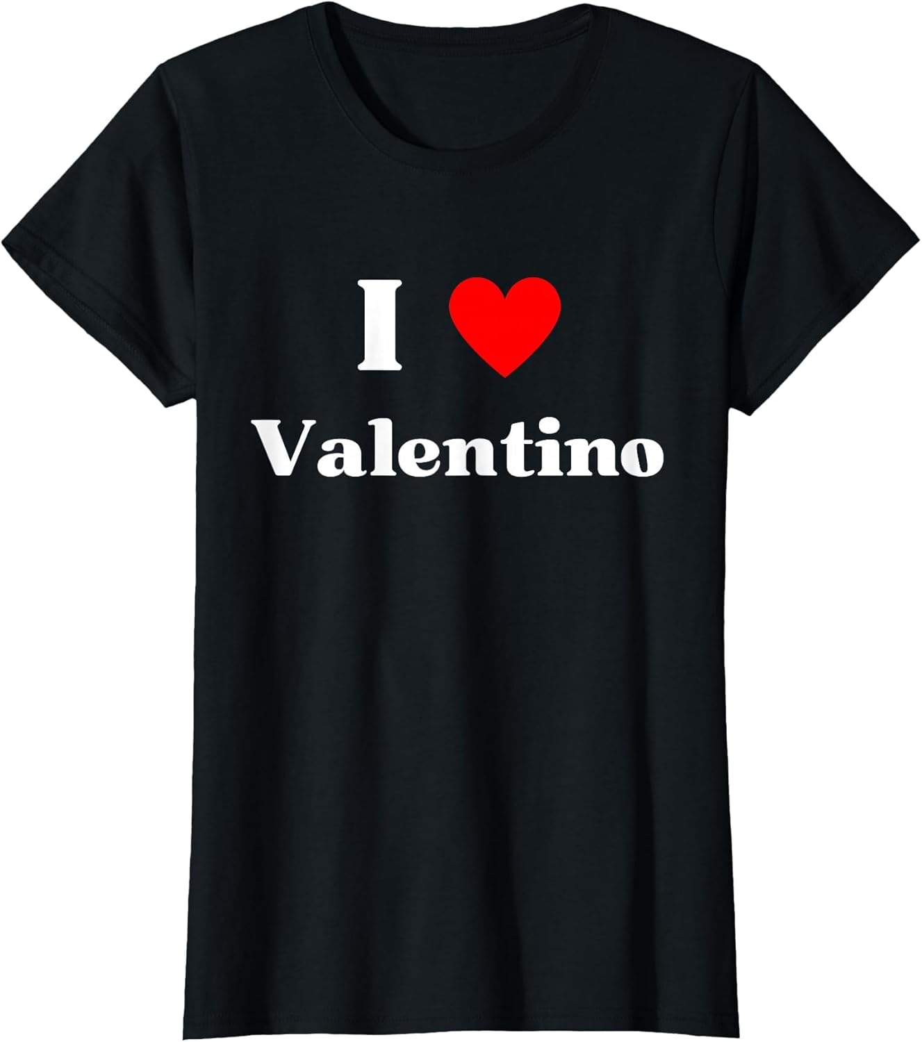 Fun Graphic-I Love Valentino