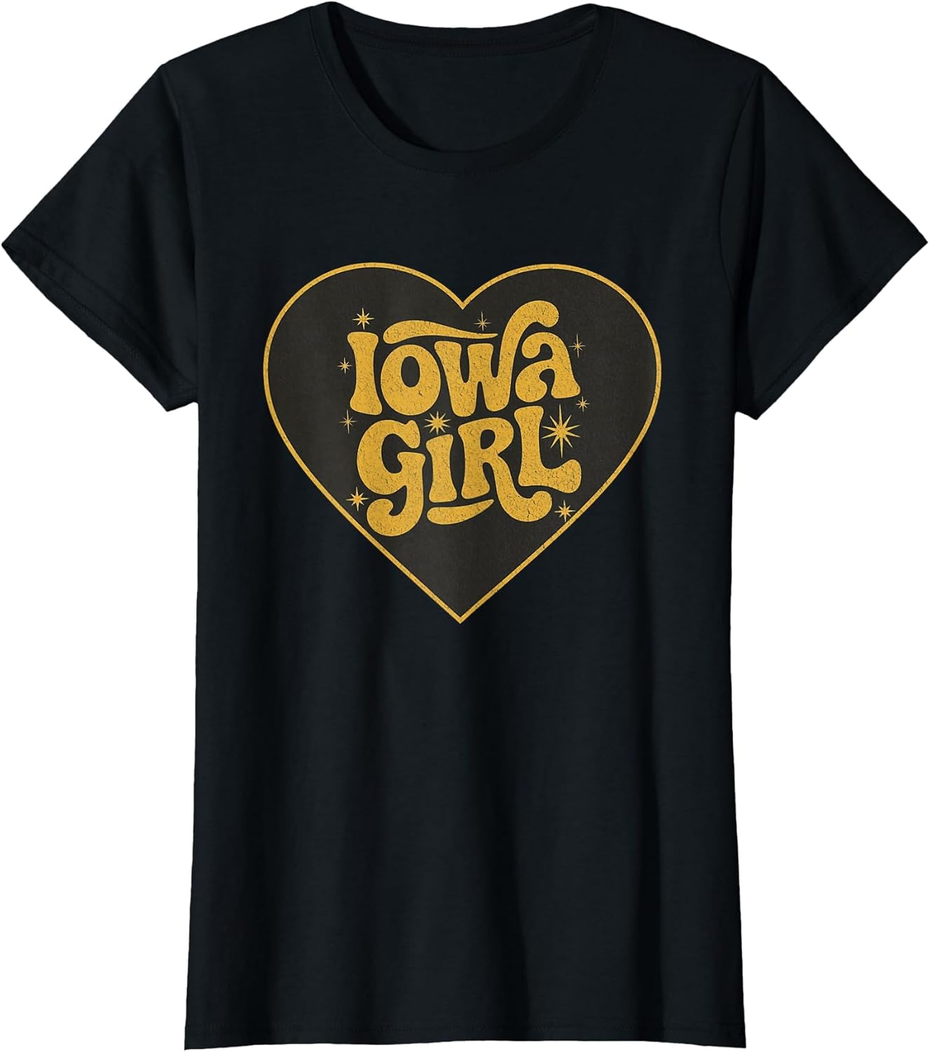 Retro Iowa Girl Heart Throwback Iowa Girls