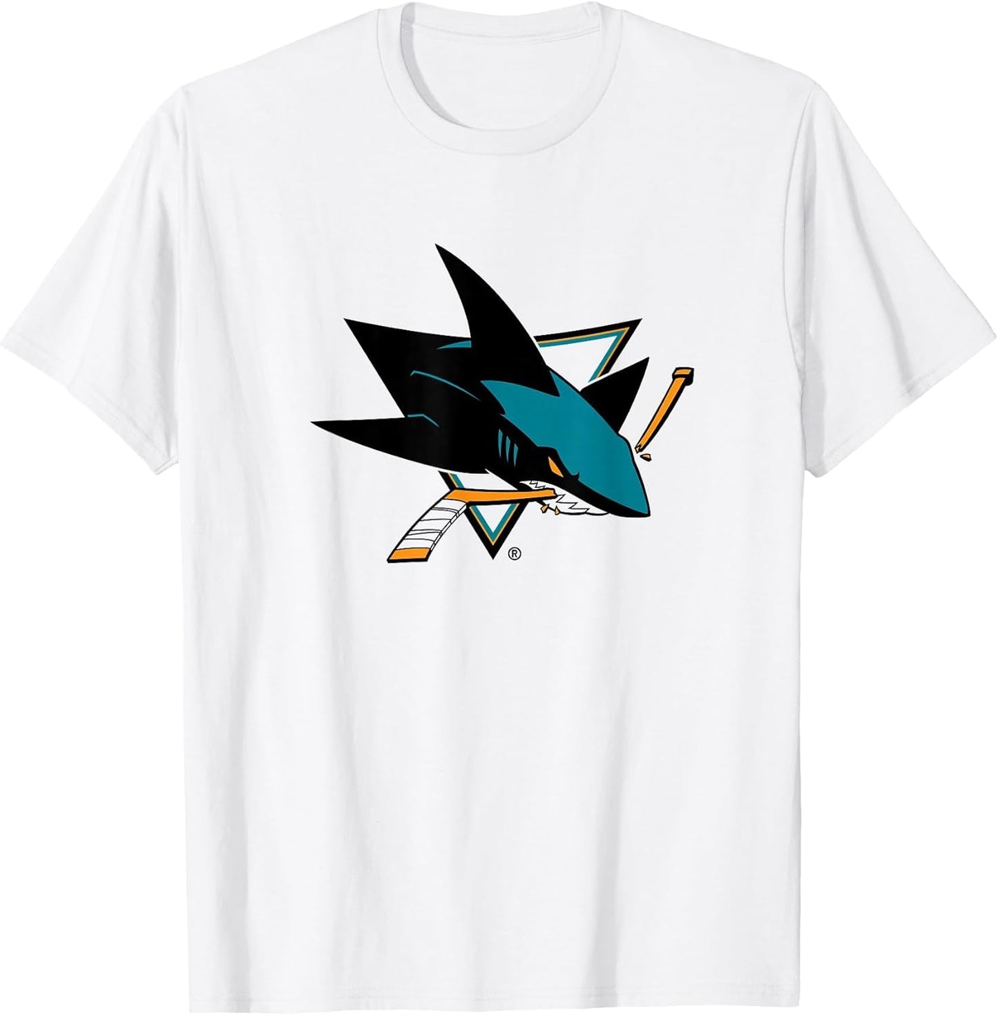 San Jose Sharks Icon White Officially Licensed