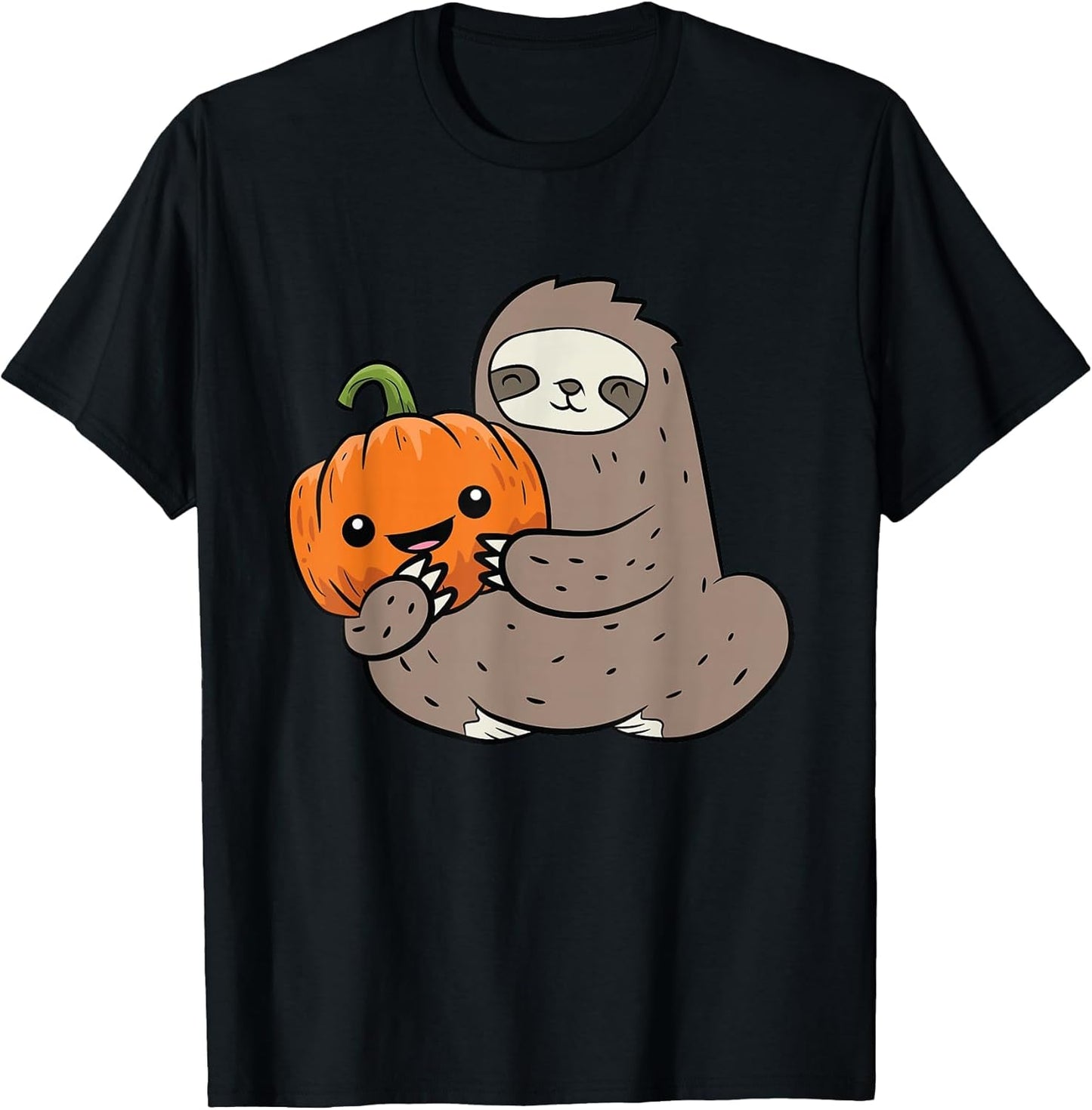 Sloth with Pumpkin Love Pumpkins and Sloth