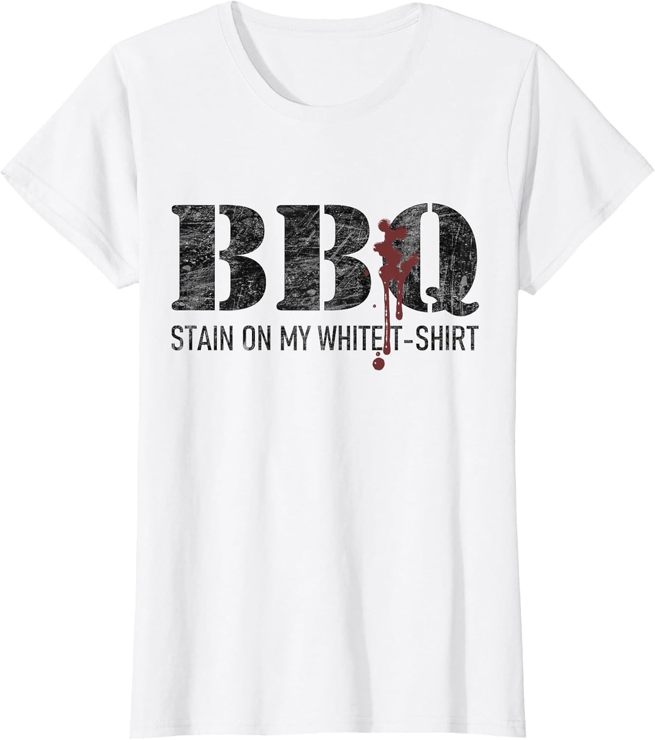 Barbecue Stain on My White