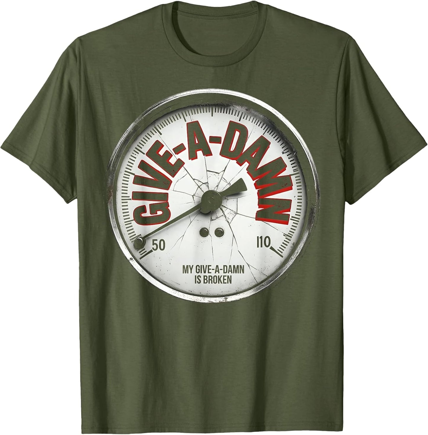 My Give-A-Damn Is Broken Sarcastic Men Design