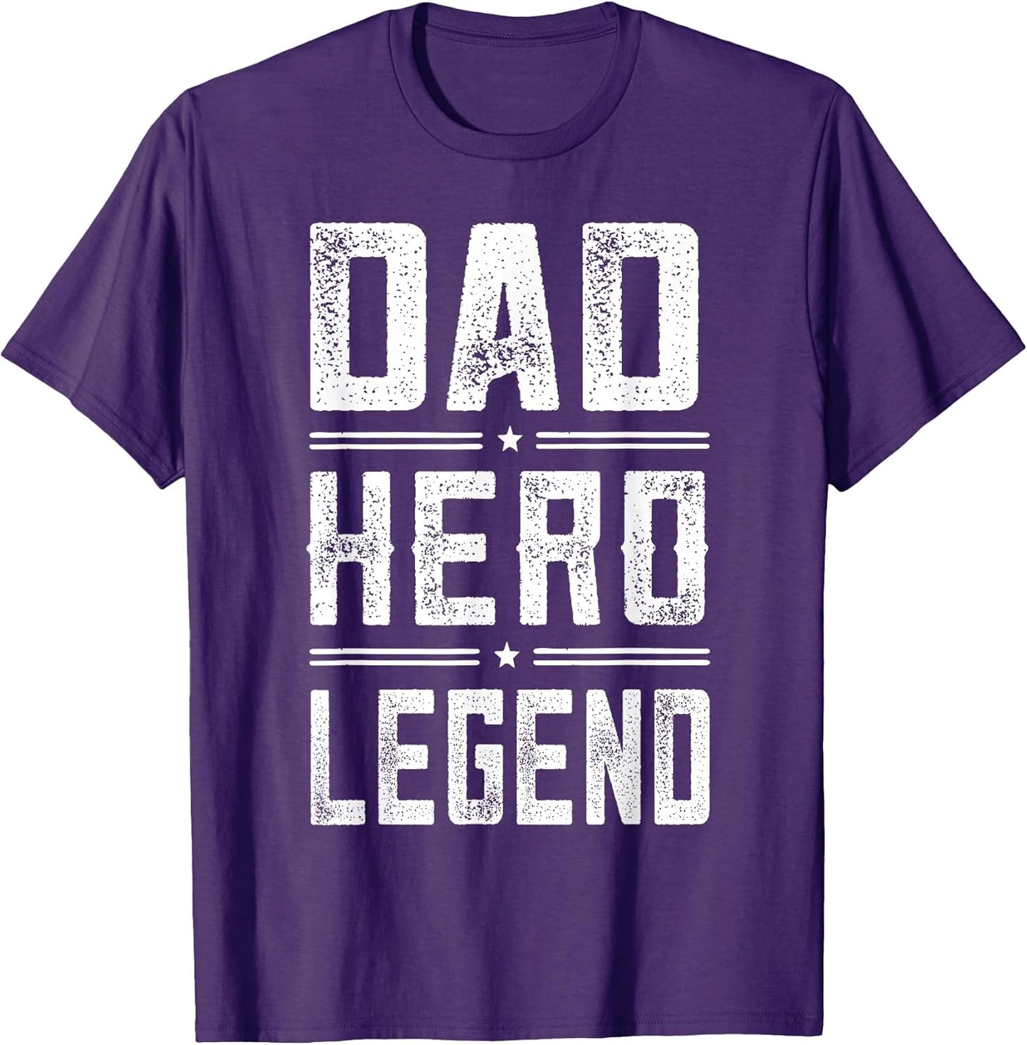 Dad Hero Legend - Vintage Distressed Dad