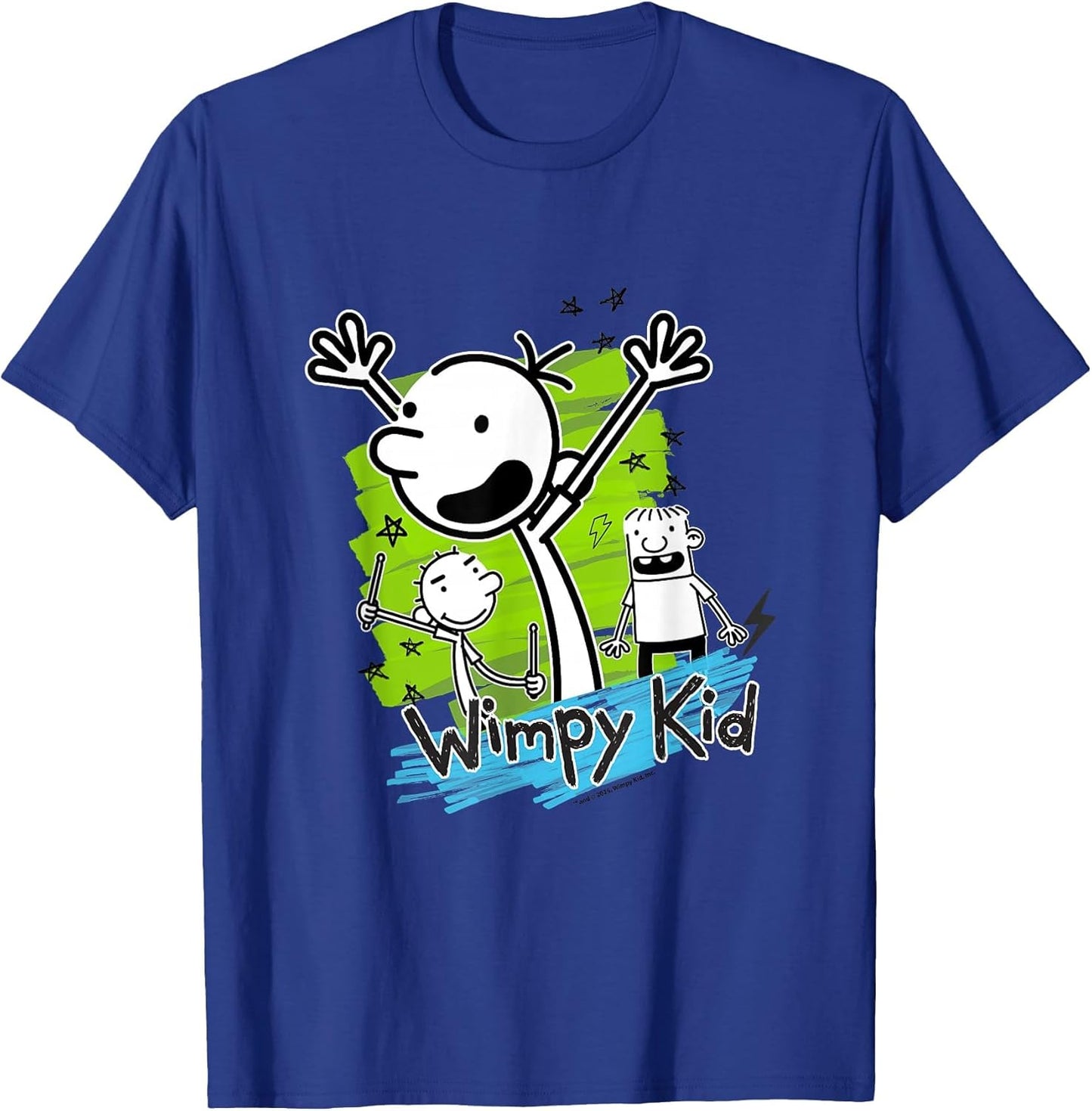 Diary of a Wimpy Kid Greg Stars Doodle