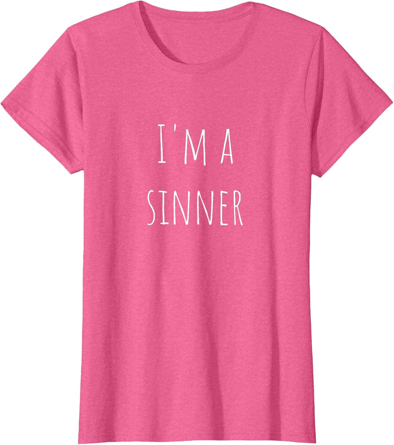 I'm A Sinner Funny Design