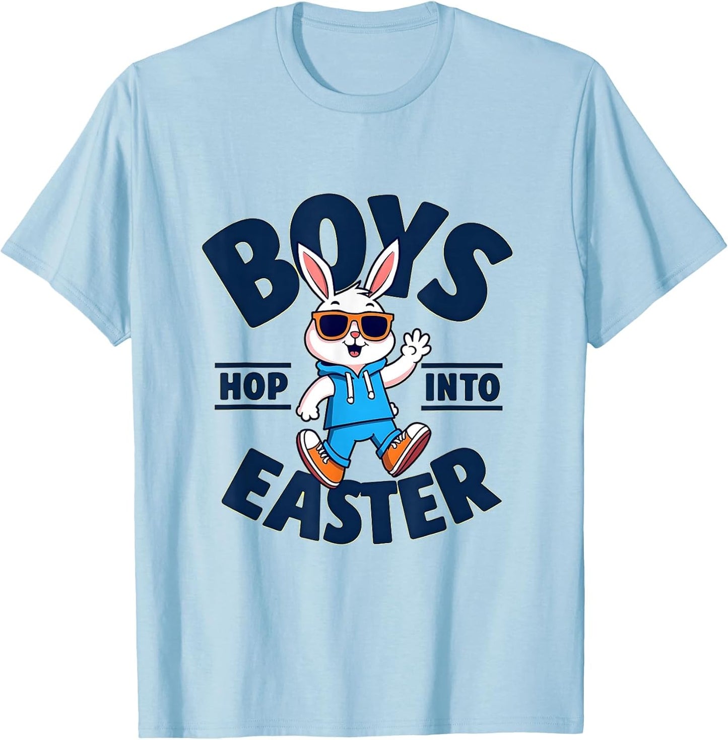 Boys Hop Into Easter Bunny Celebration Design