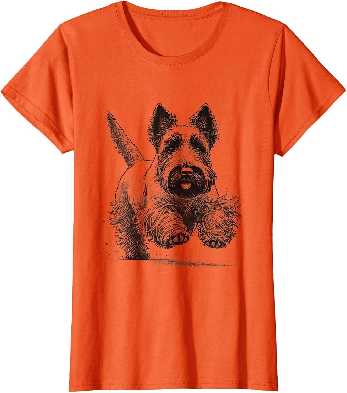 Scottish Terrier Dog Scottie Running Design