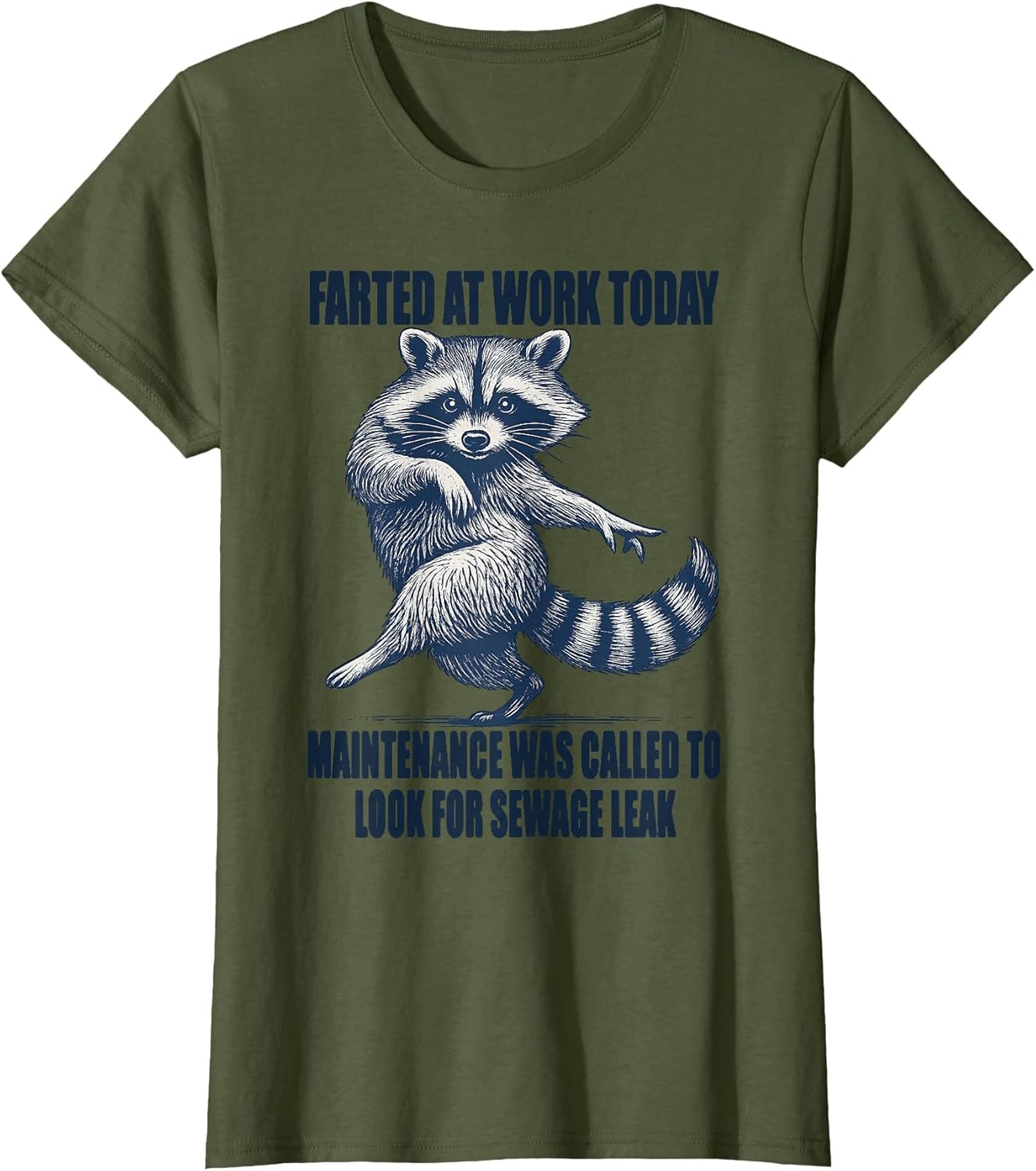 Raccoon - Farted at Work Today