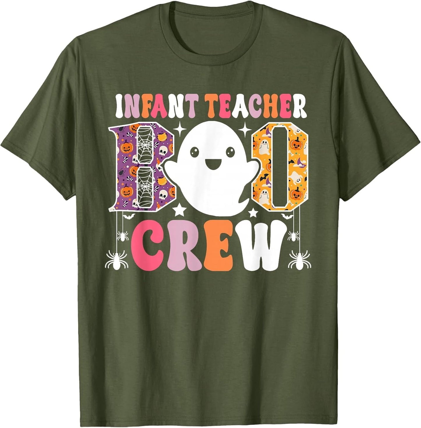 Infant Teacher Boo Crew Funny Halloween Costume