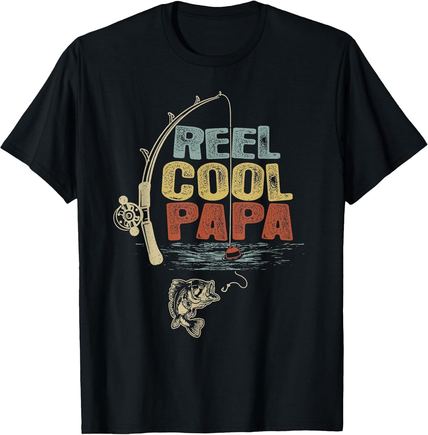 Funny Fisherman Vintage Reel Cool Papa
