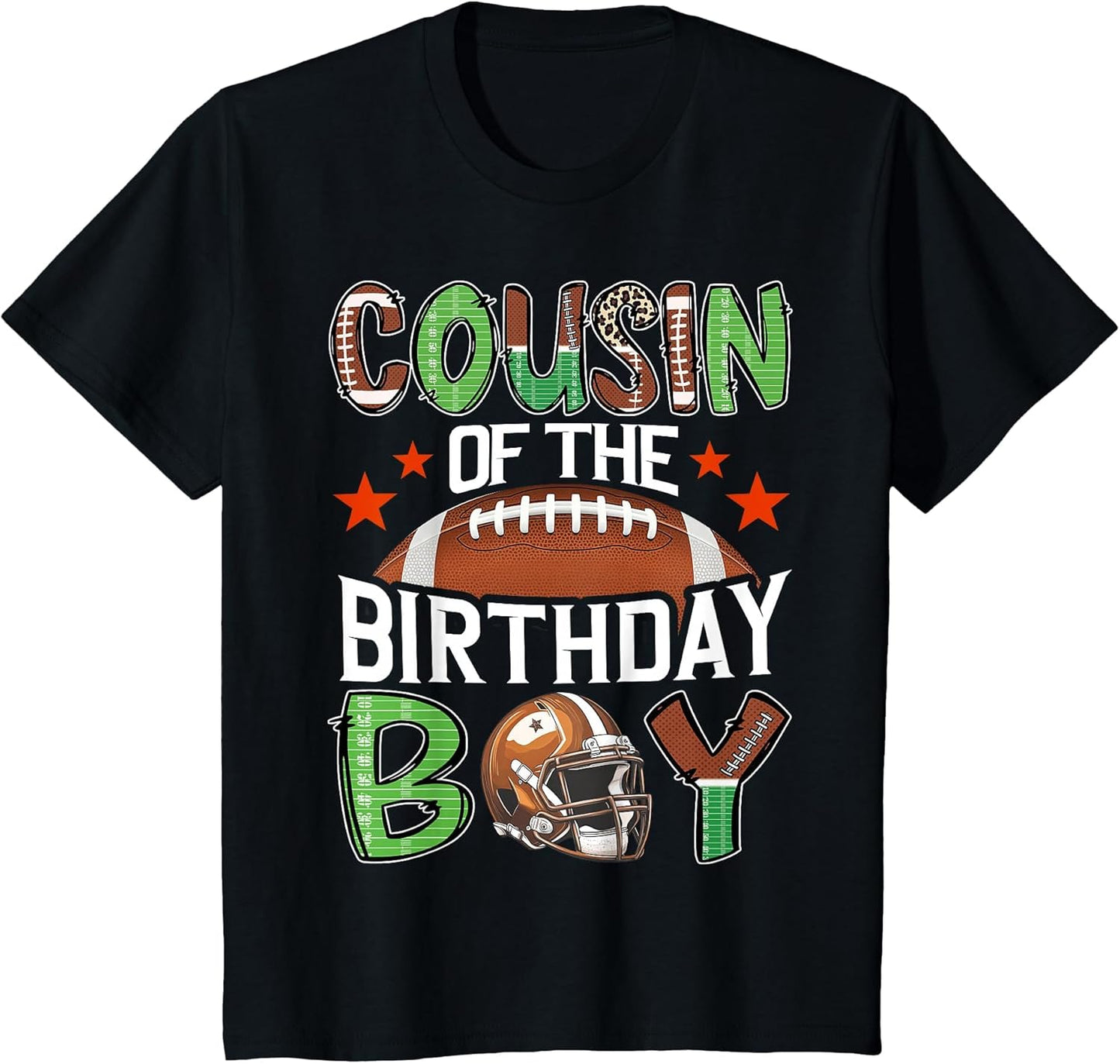 Cousin of The Birthday Boy Game Day Football