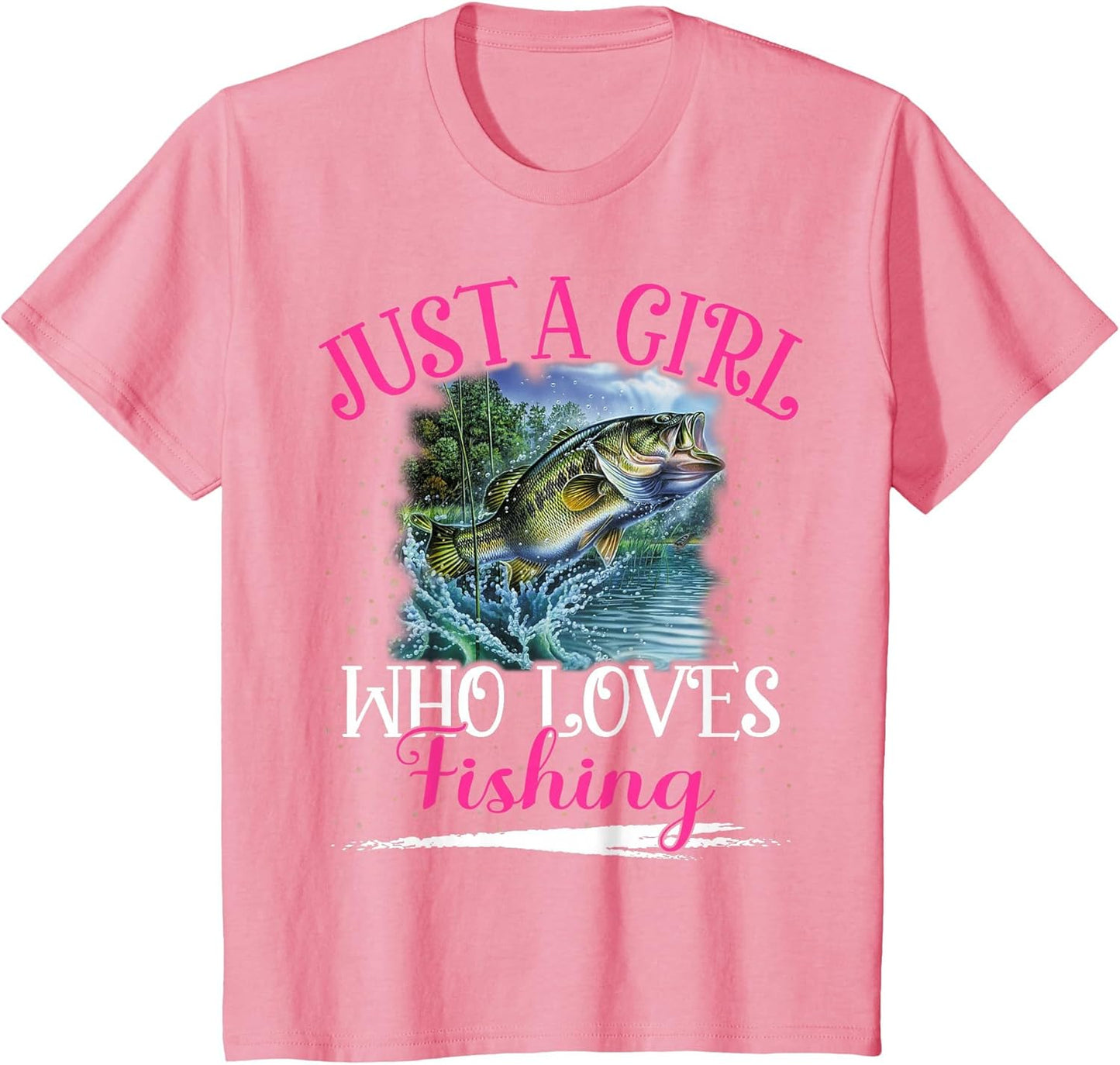 Just A Girl Who Loves Fishing Girls
