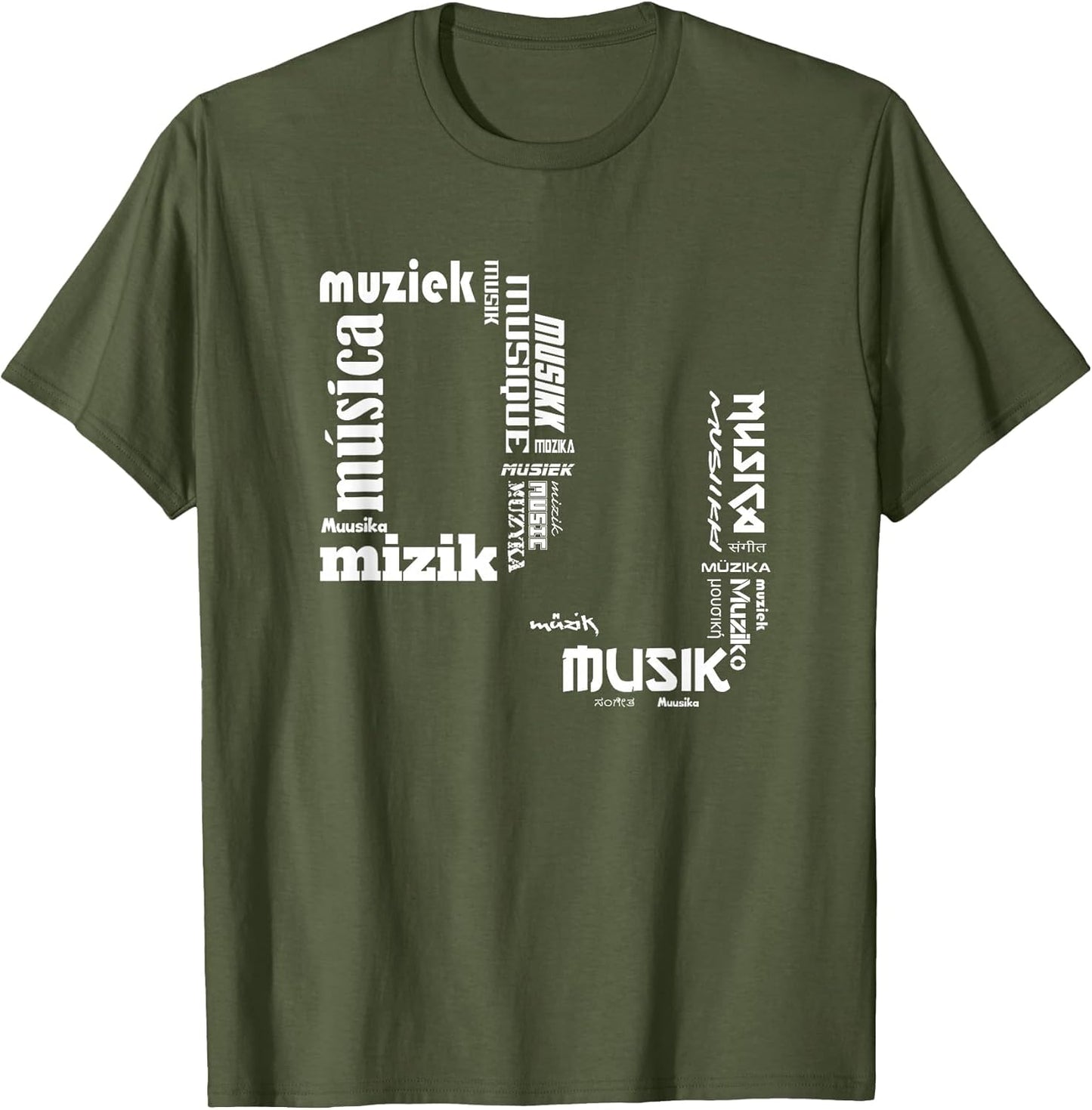 DJ in International Languages Shirt