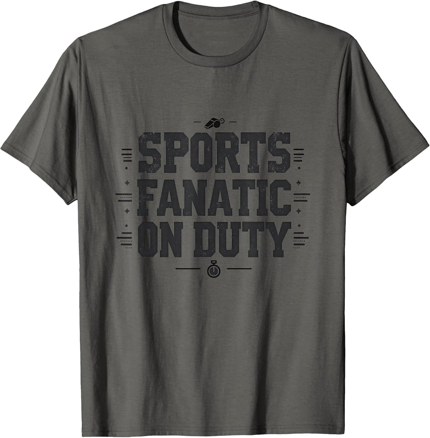 Sports Fanatic On Duty Athletic Design