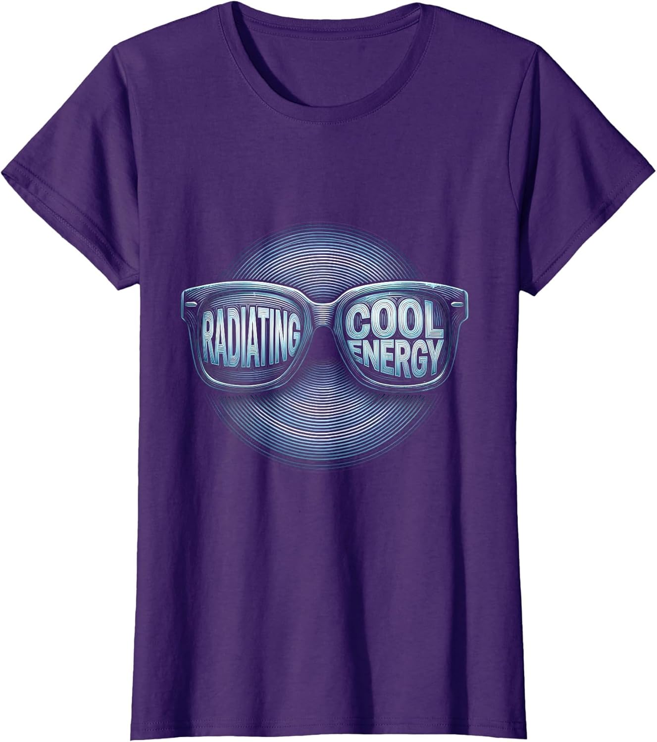Radiating Cool Energy Graphic Design