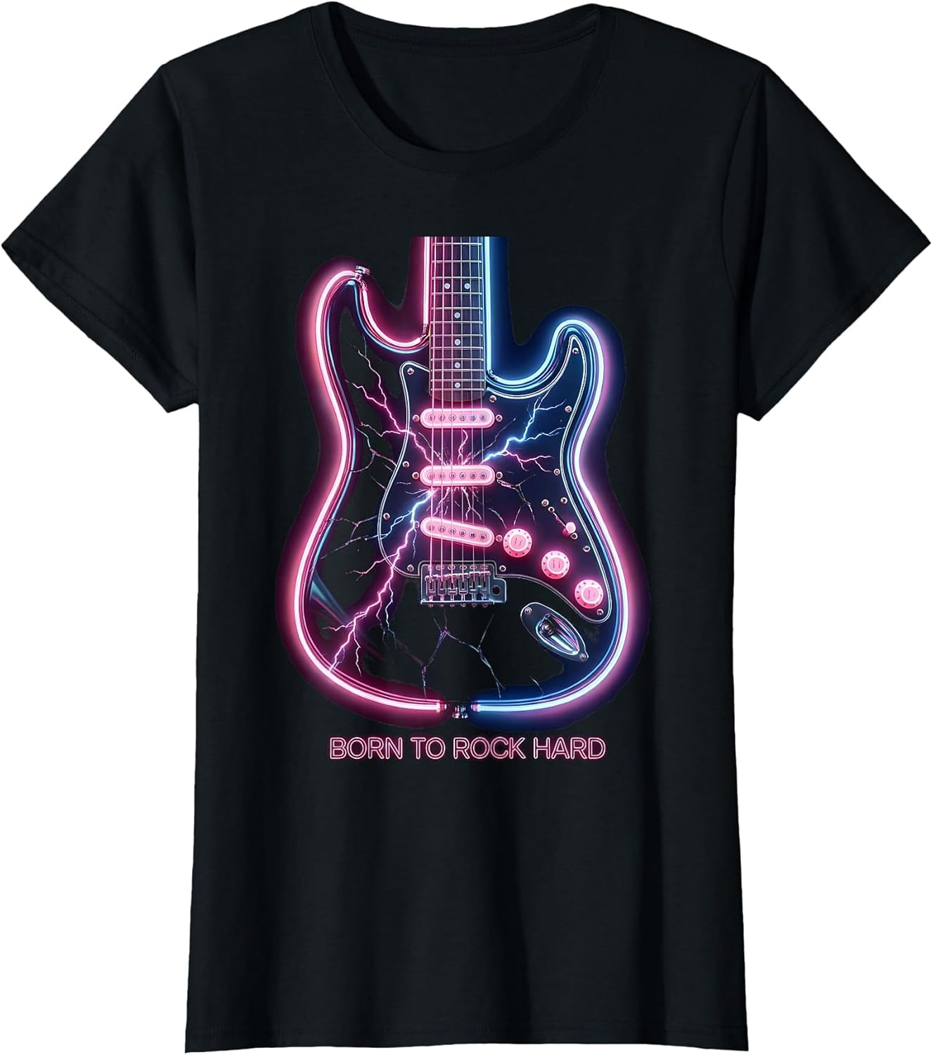Born to Rock Hard Classic Rock Band Design