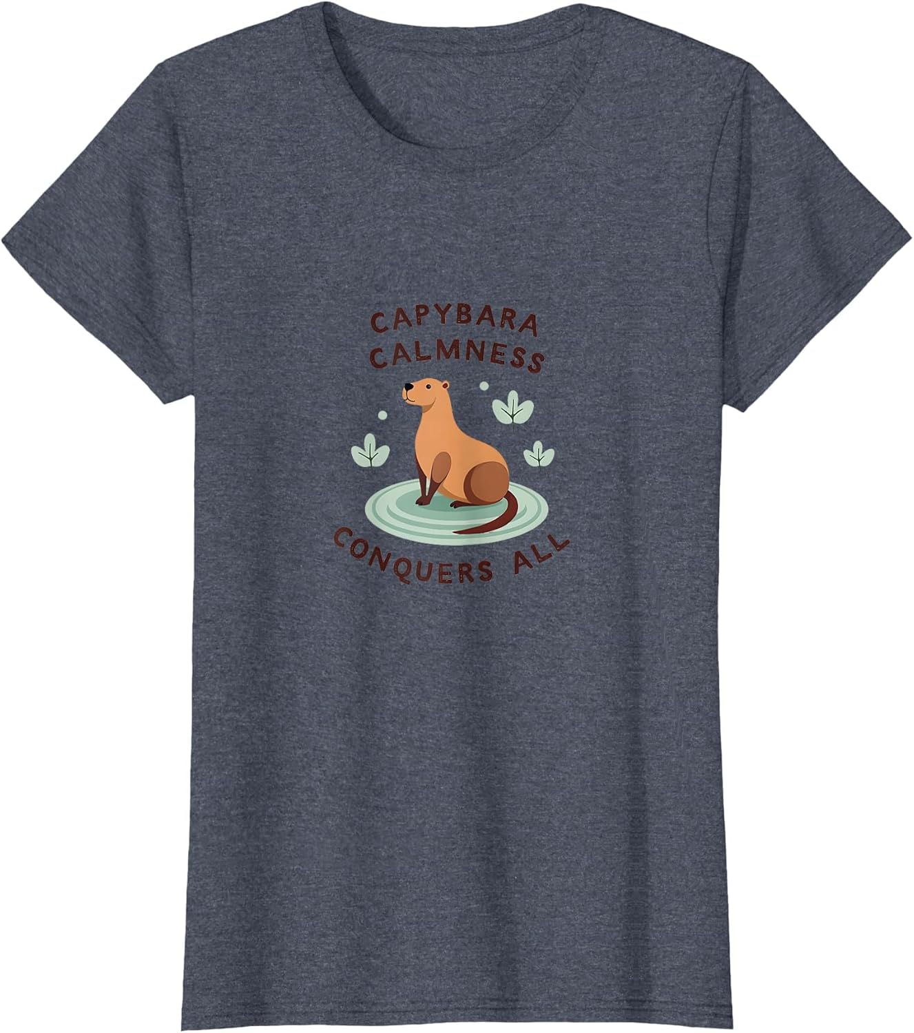 Capybara Calmness Conquers All Zen Design