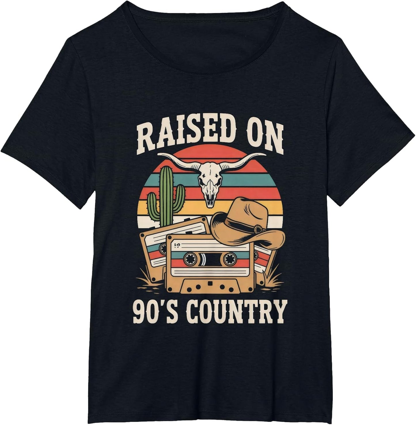 Raised On 90s Country Vintage Western