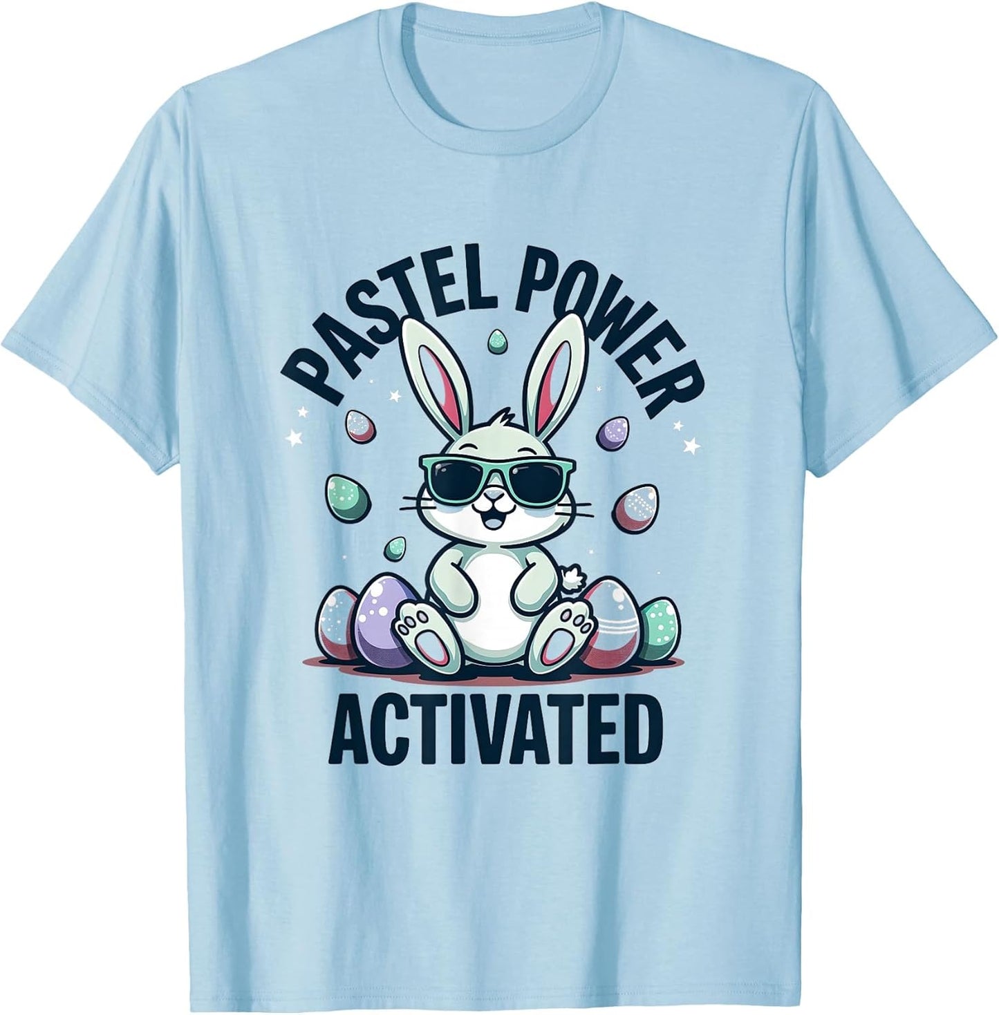 Pastel Power Activated Easter Girls Design