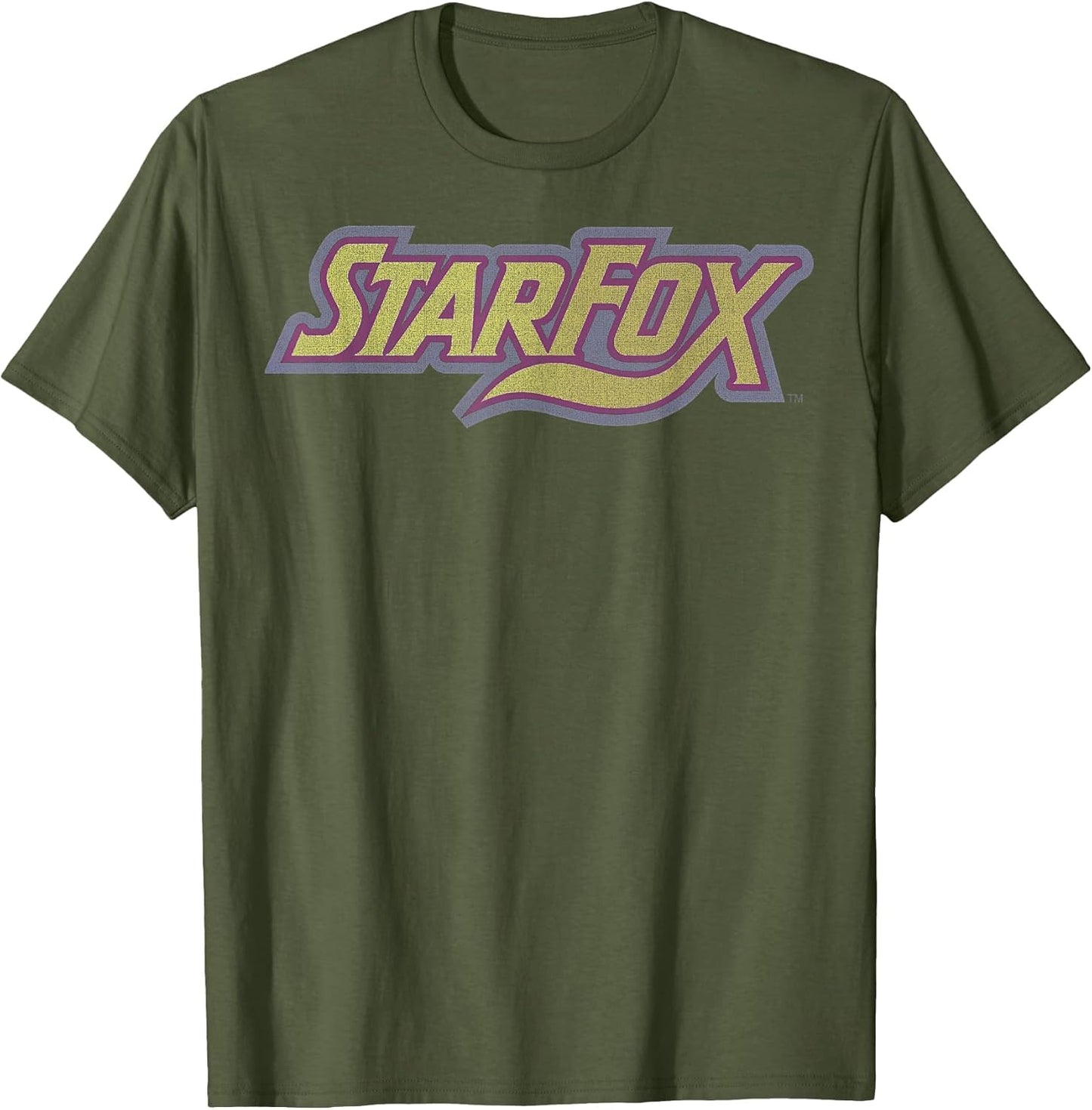 Star Fox Vintage Distressed Game Logo Graphic