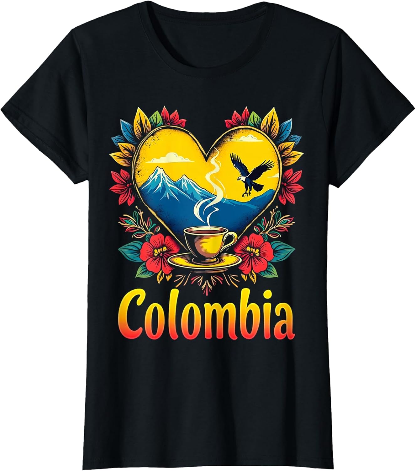 Colombia Love Heart