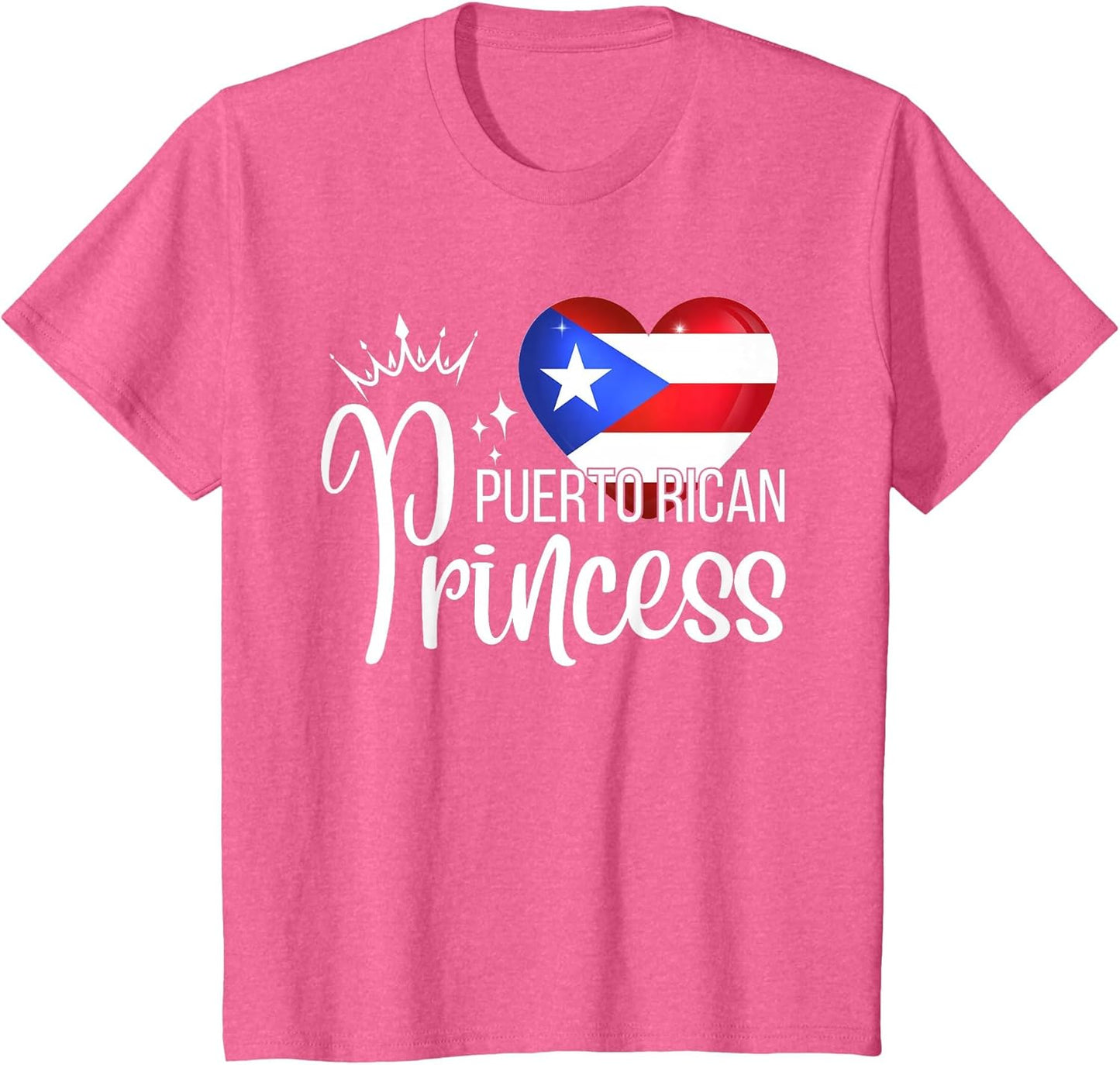 Puerto Rican Princess Boricua Heart