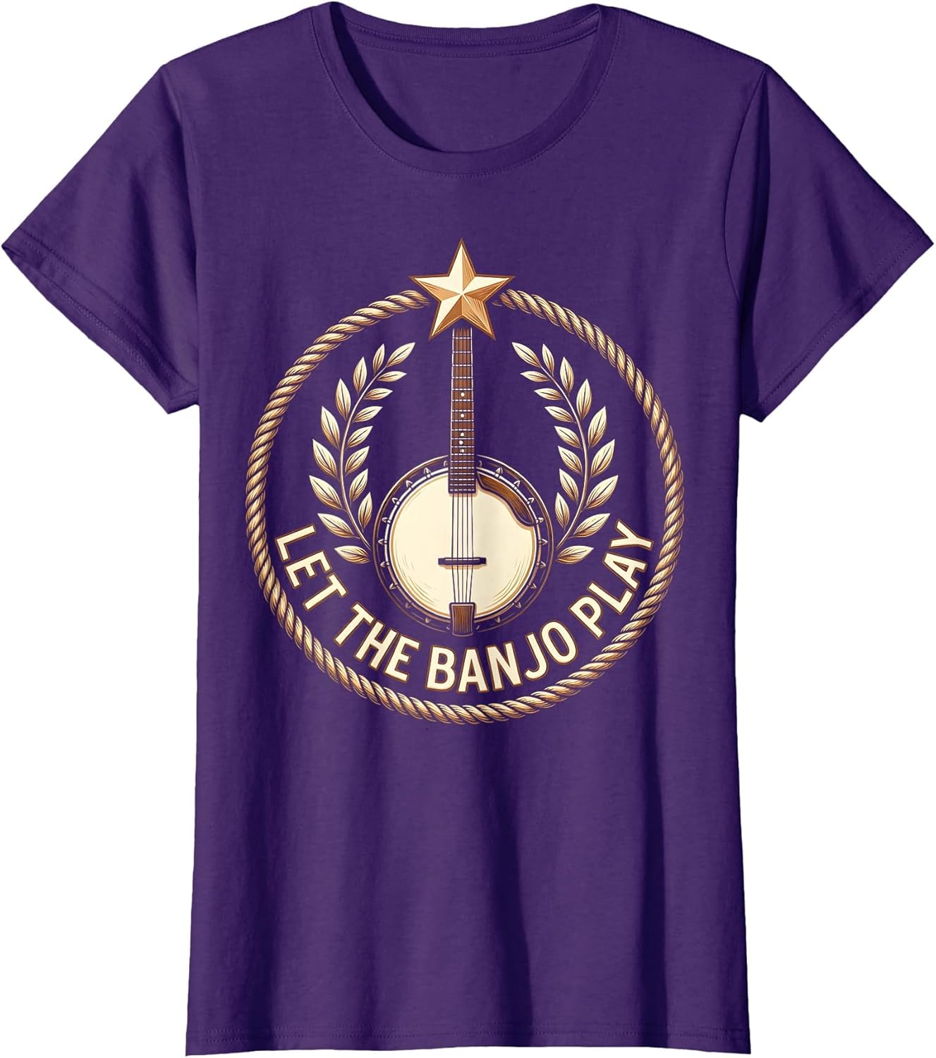 Let the Banjo Play Country Music Design