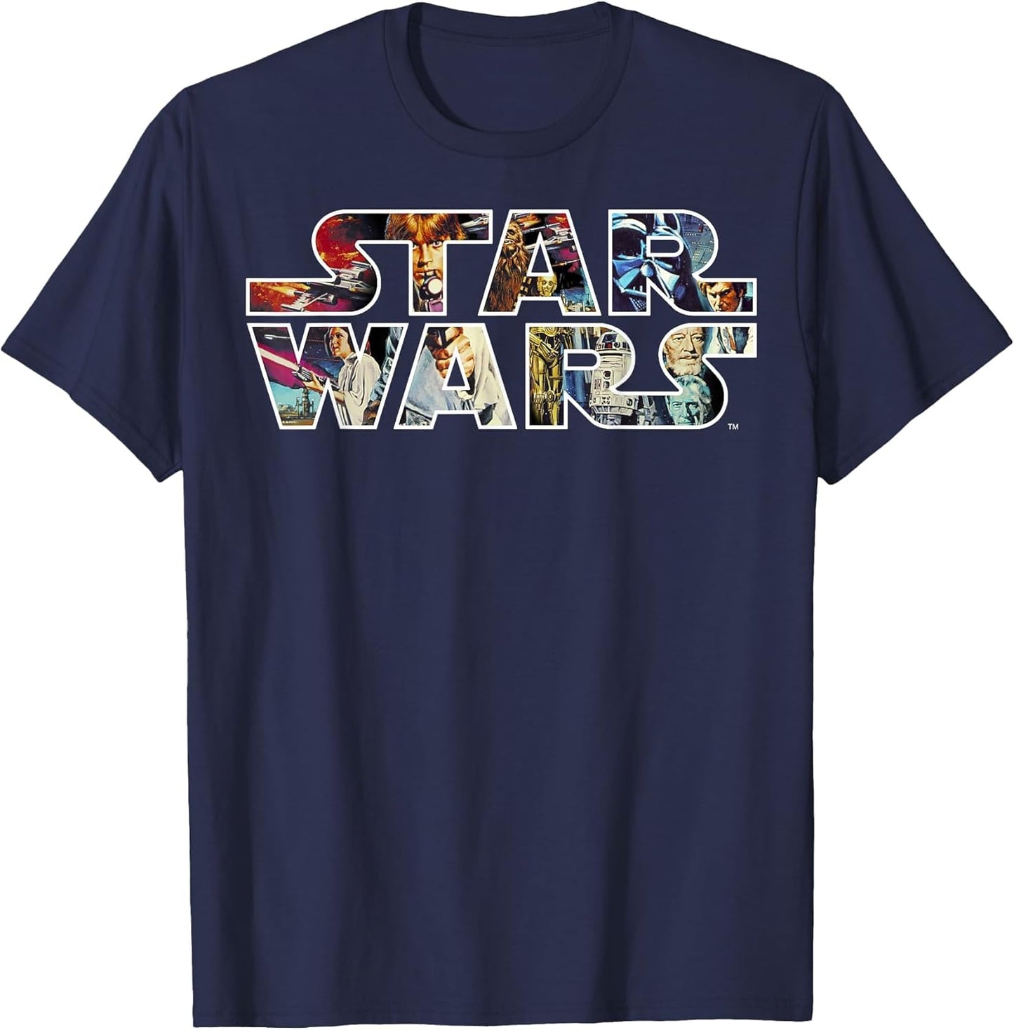 Star Wars Classic Movie Poster Logo Graphic
