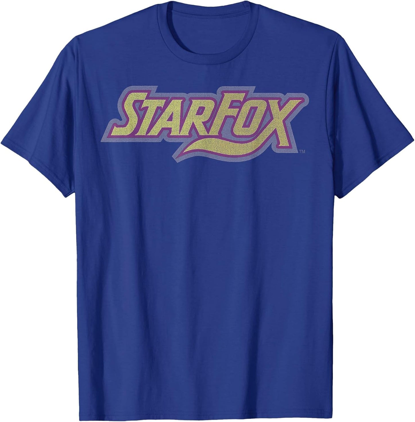Star Fox Vintage Distressed Game Logo Graphic